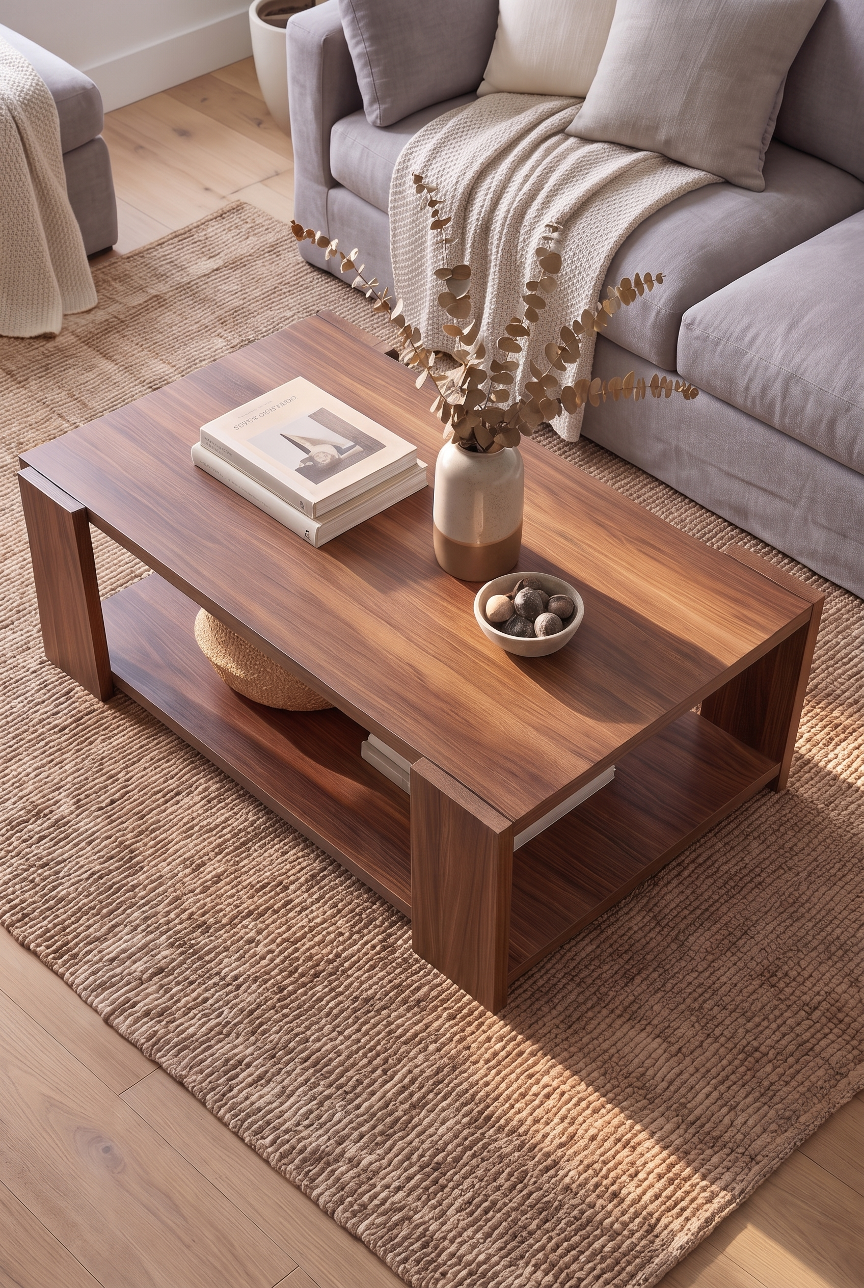 Brix Coffee Table CT12-BB ترابيزه خشب مودرن