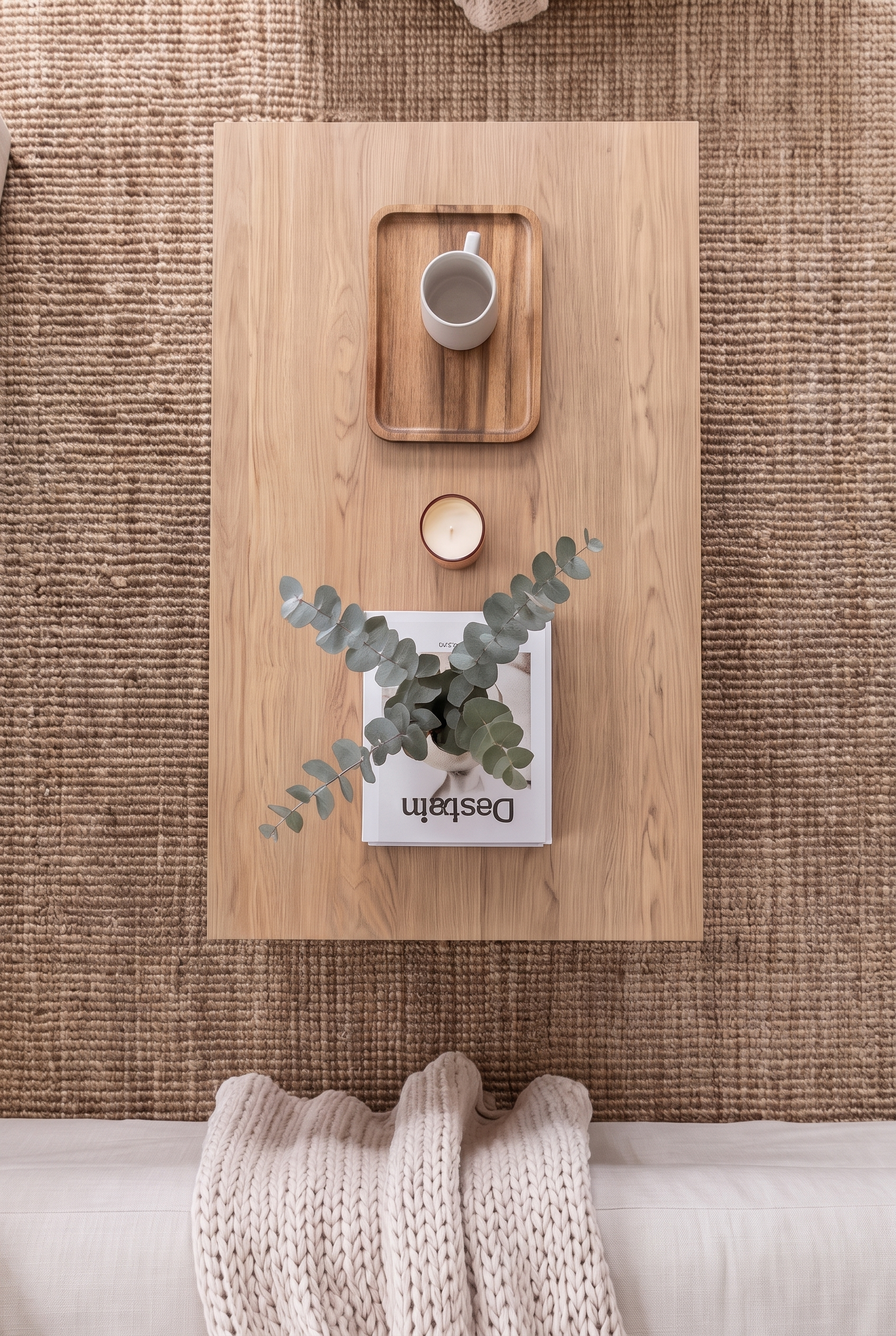 Brix Coffee Table CT14-WN ترابيزه خشب مودرن