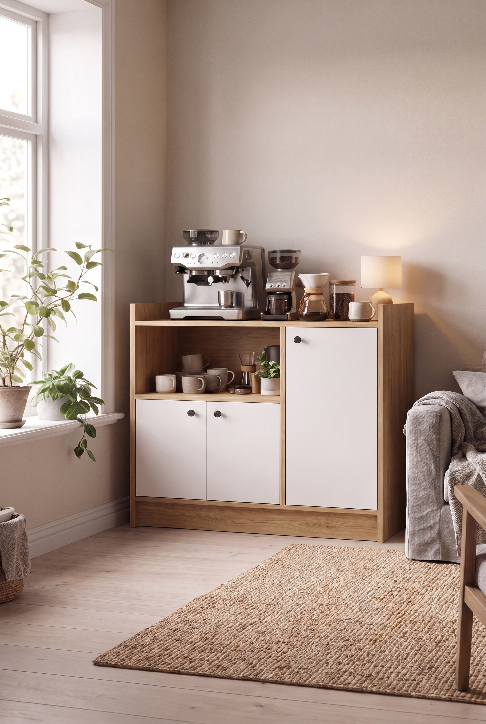 Block Coffee Corner BCC6-WN - كوفي كورنر مودرن