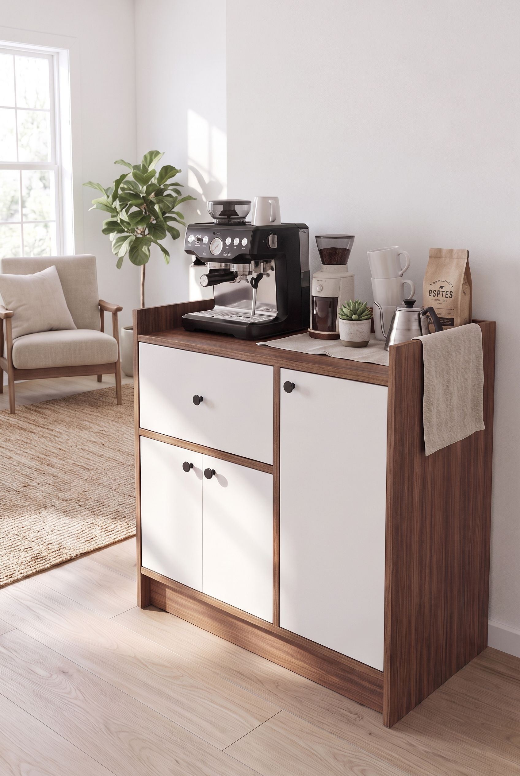 Block Coffee Corner BCC7-BW - كوفي كورنر مودرن