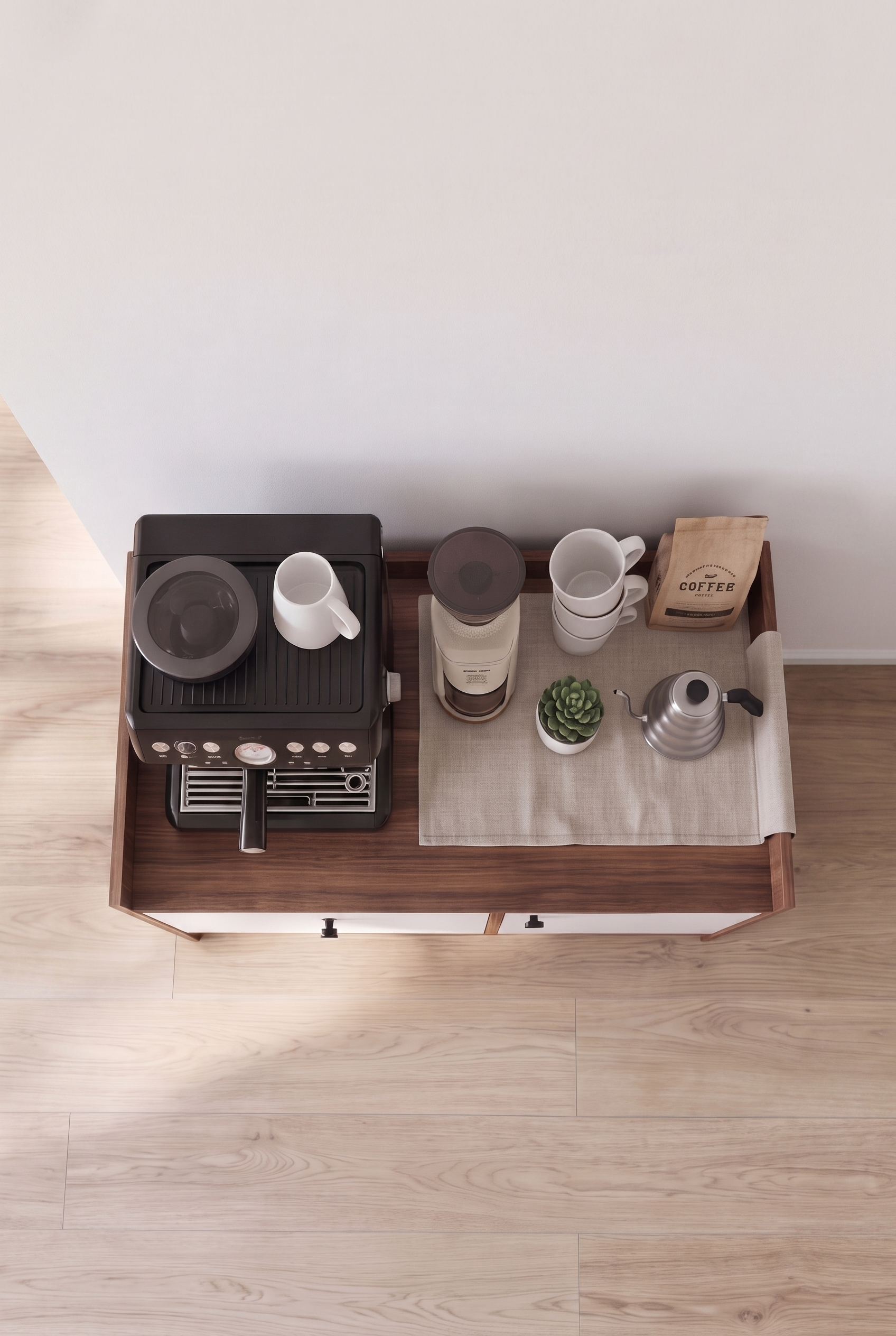 Block Coffee Corner BCC7-BW - كوفي كورنر مودرن