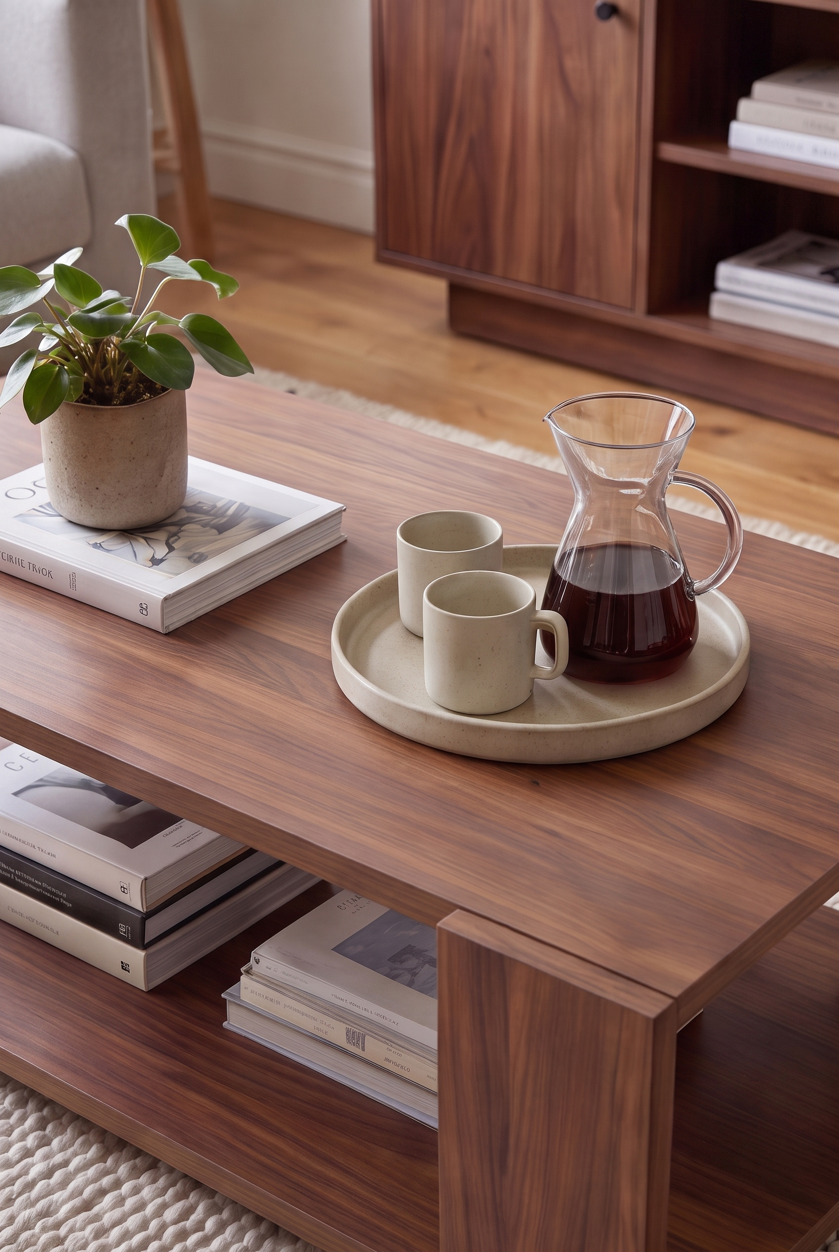 TV Unit & Coffee Table Set BT12 SET-BB - ترابيزة تليفزيون مع ترابيزة قهوة