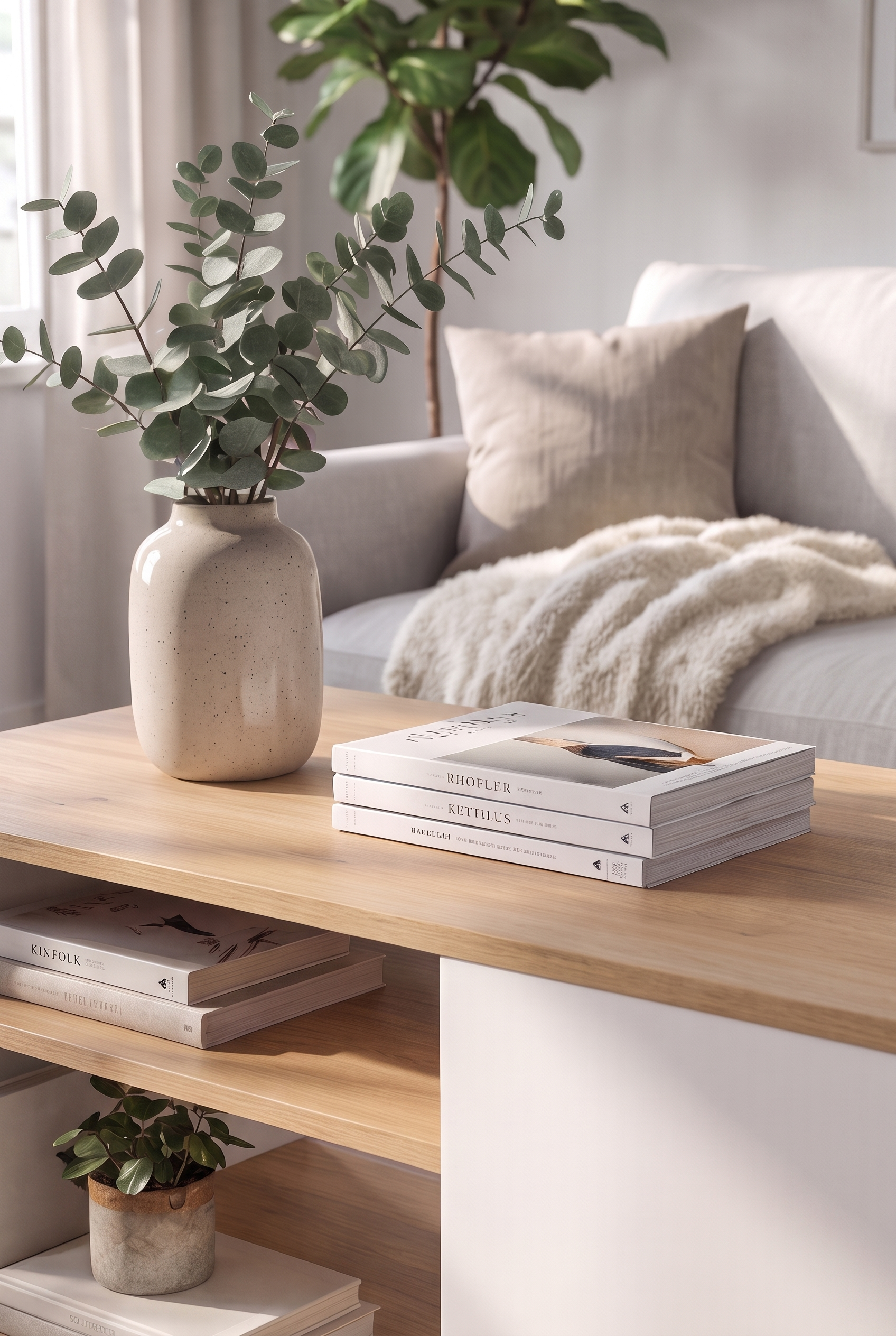 Brix Coffee Table CT13-WN ترابيزه خشب مودرن