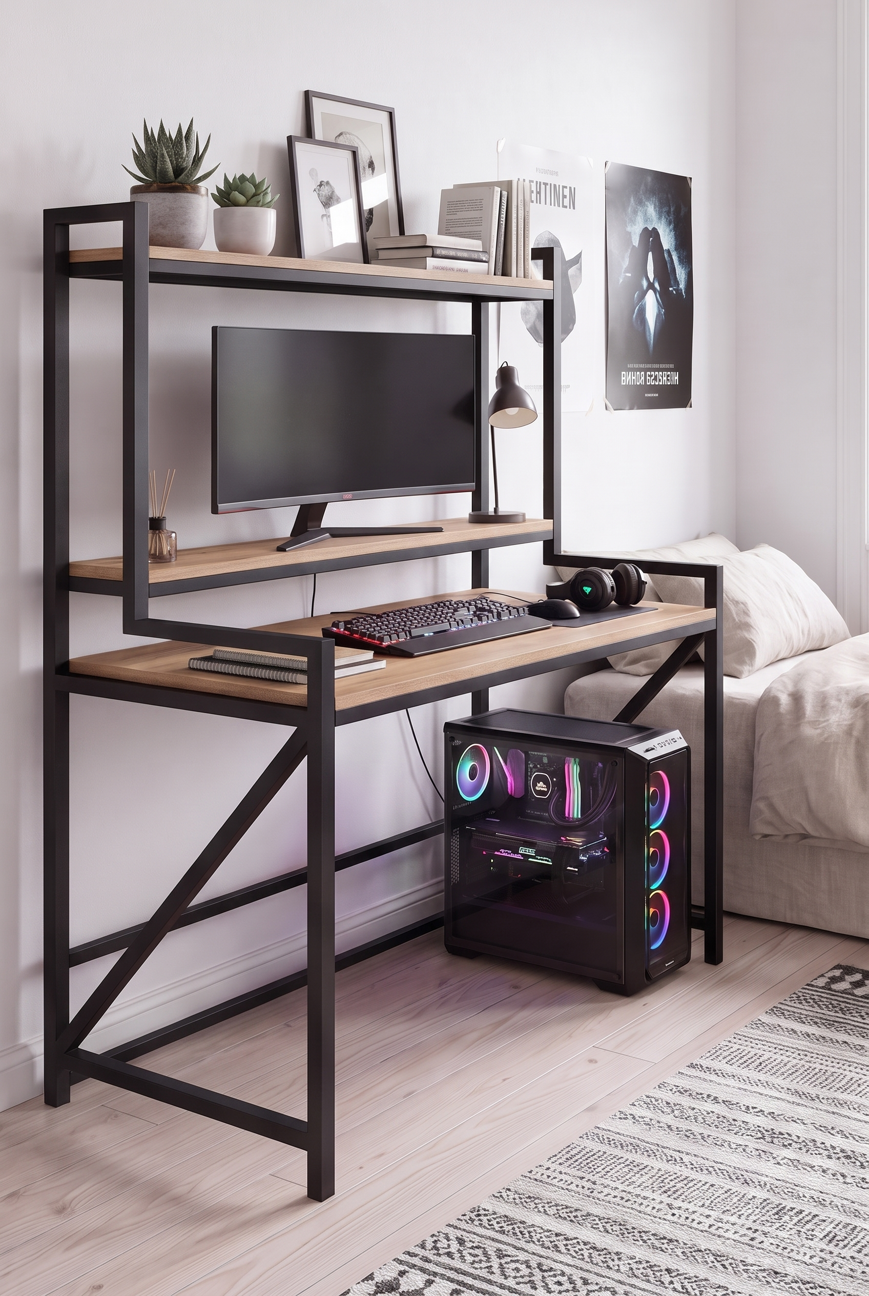 Gaming Desk K14-BN مكتب جيمنج