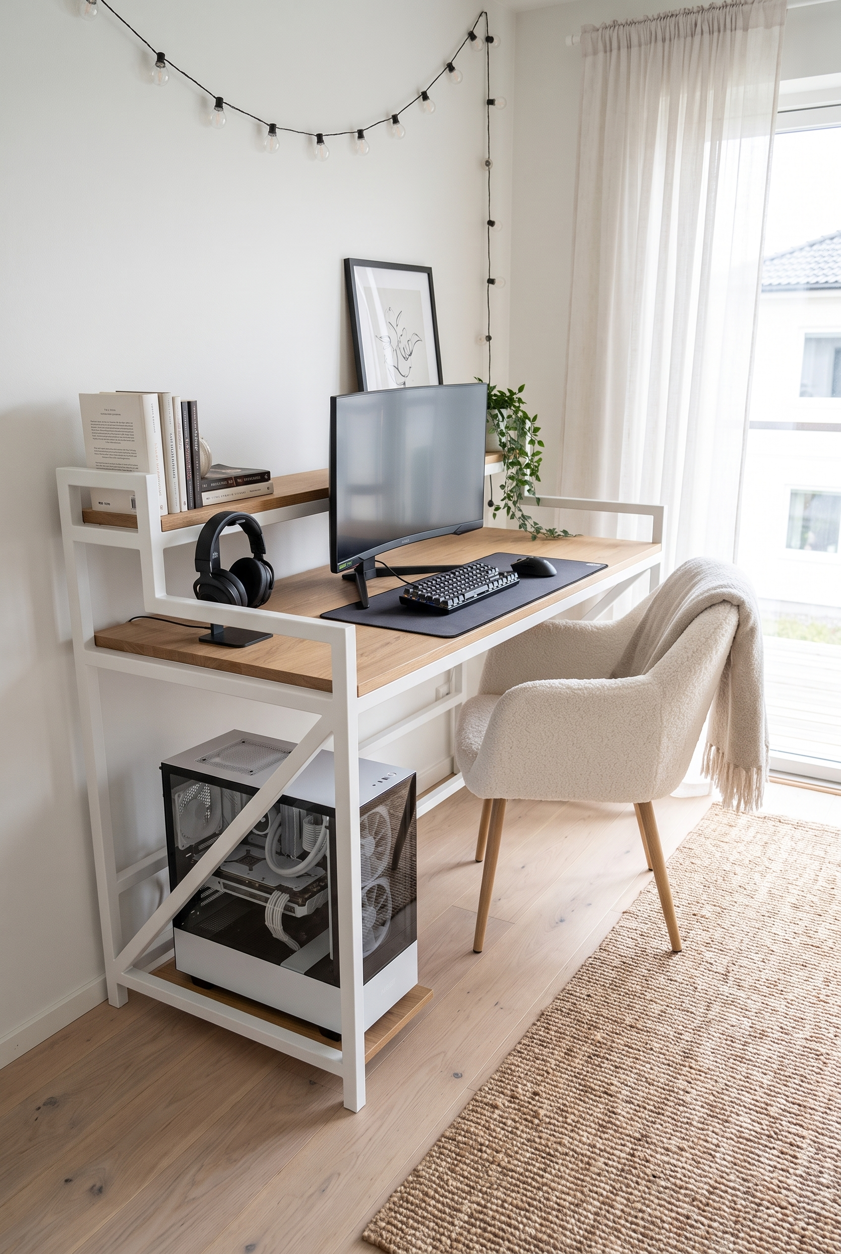 Gaming Desk K14S-WN مكتب جيمنج