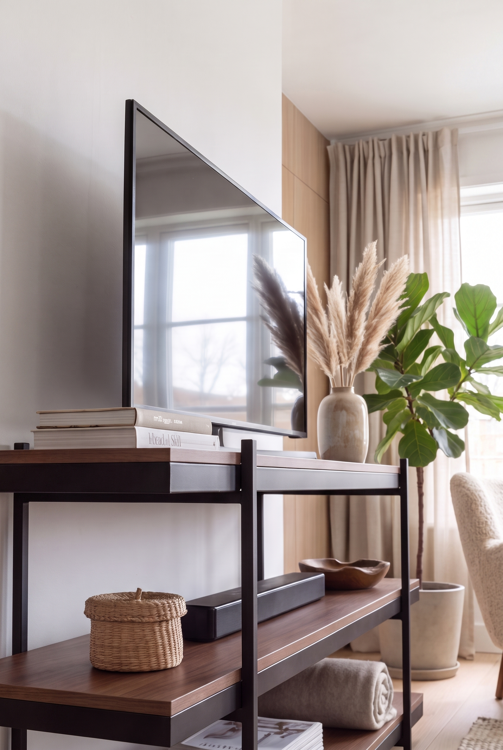 TV Unit MDS 3-BB - ترابيزه تلفزيون مودرن