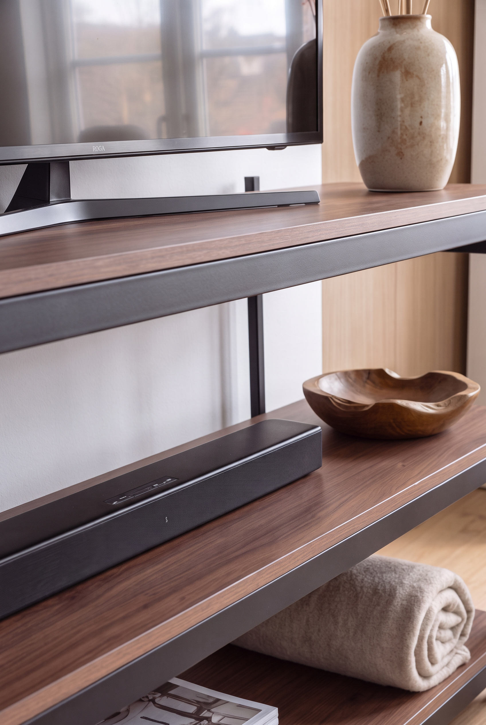 TV Unit MDS 3-BB - ترابيزه تلفزيون مودرن