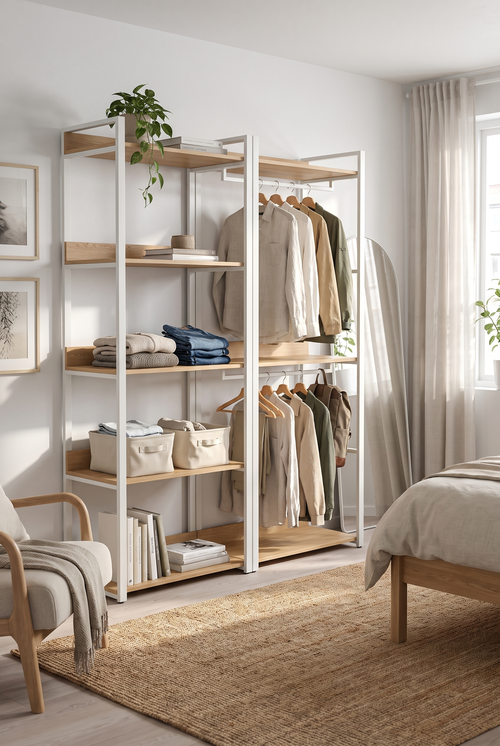 Urban Wardrobe UW21-WN دولاب معدن