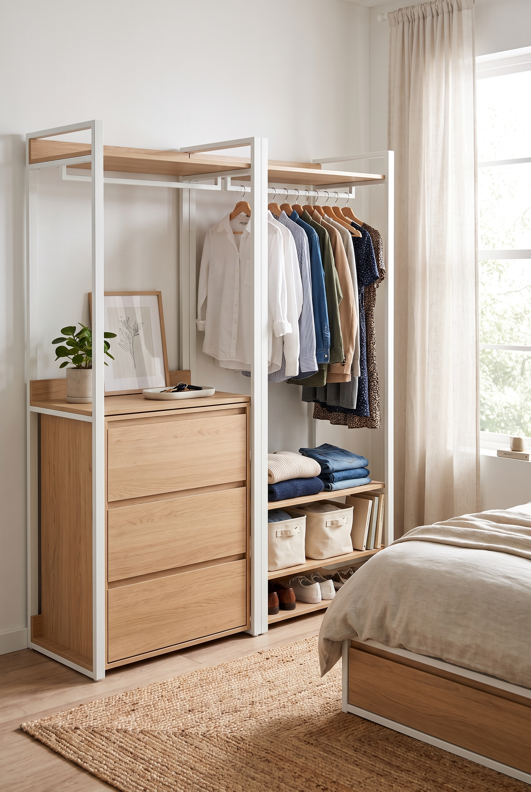 Urban Wardrobe UW8-WN دولاب معدن