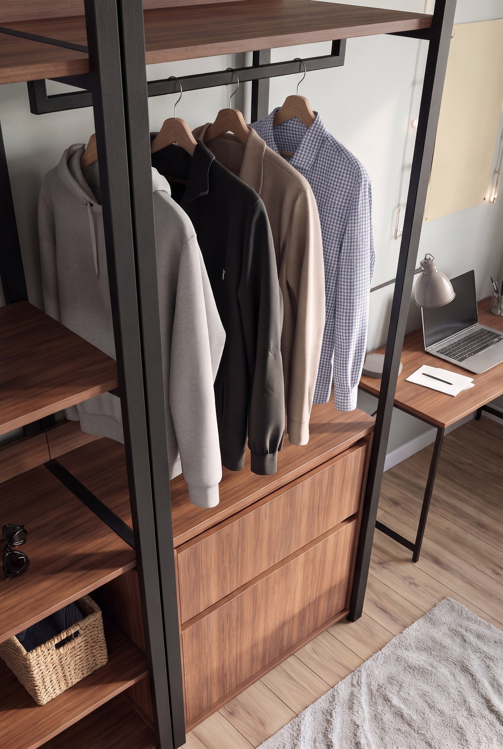 Urban Wardrobe UW25-BB دولاب معدن