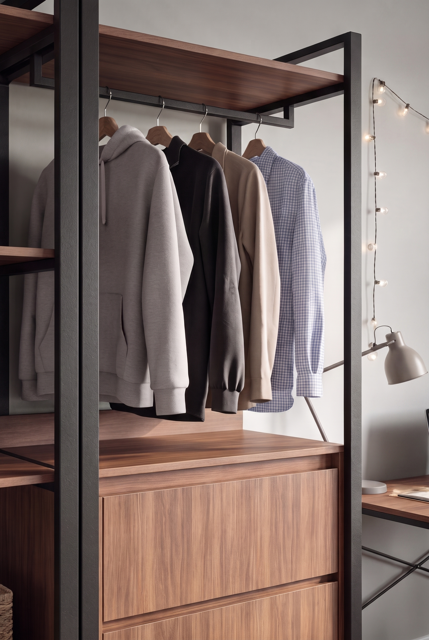 Urban Wardrobe UW25-BB دولاب معدن