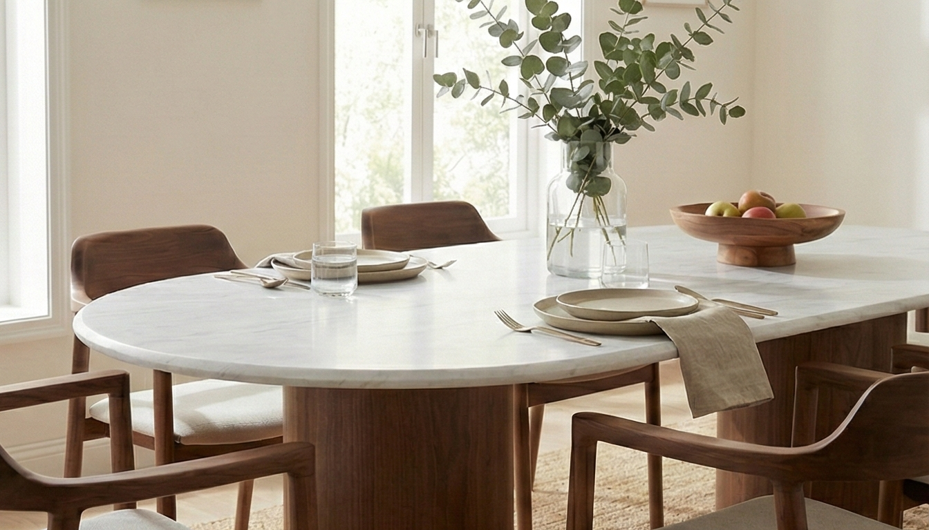 Nelly Dinning Room Set غرفه سفره مودرن نيللي 6 كراسي