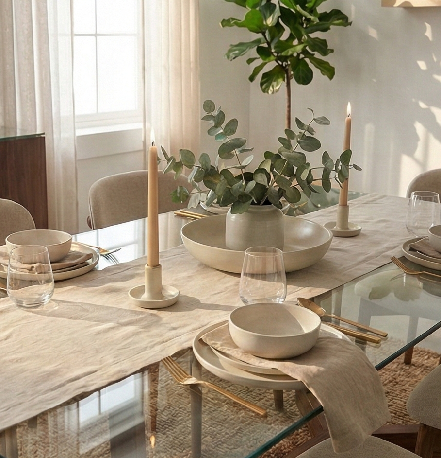 Silvana Dinning Room Set غرفه سفره مودرن سلفانا 6 كراسي