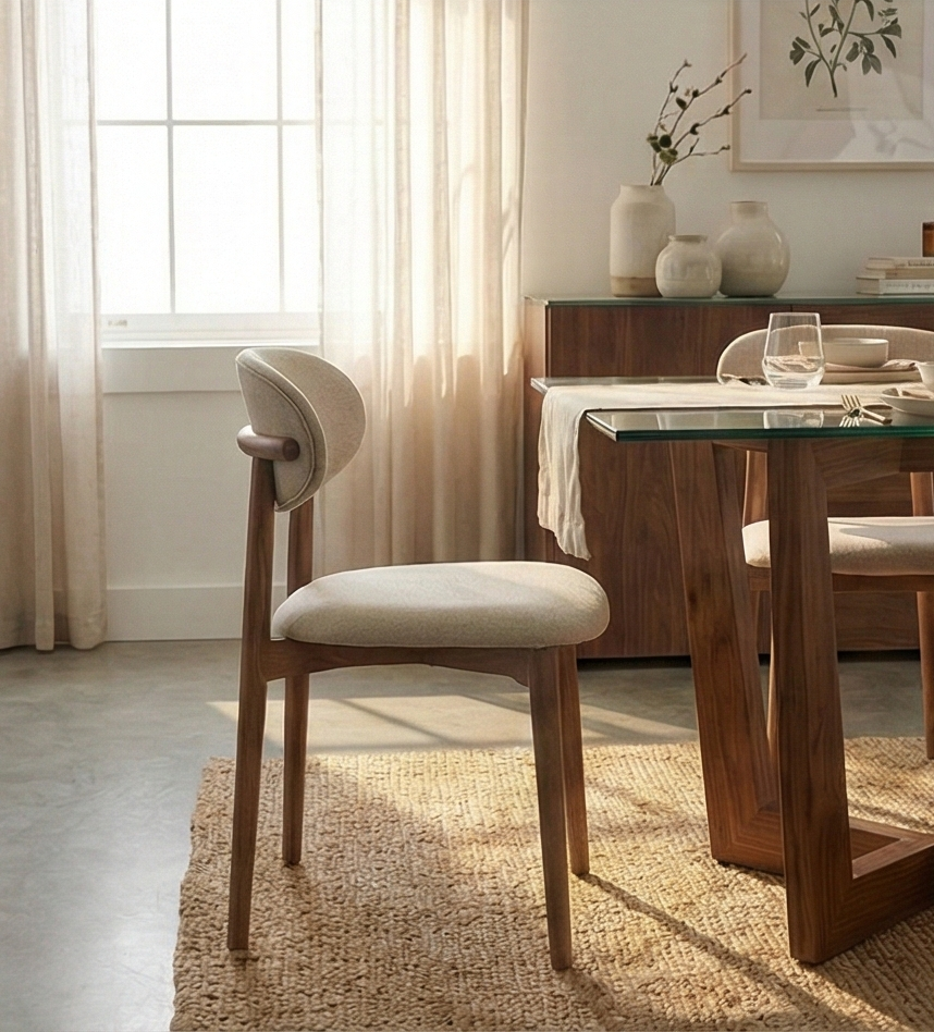 Silvana Dinning Room Set غرفه سفره مودرن سلفانا 6 كراسي