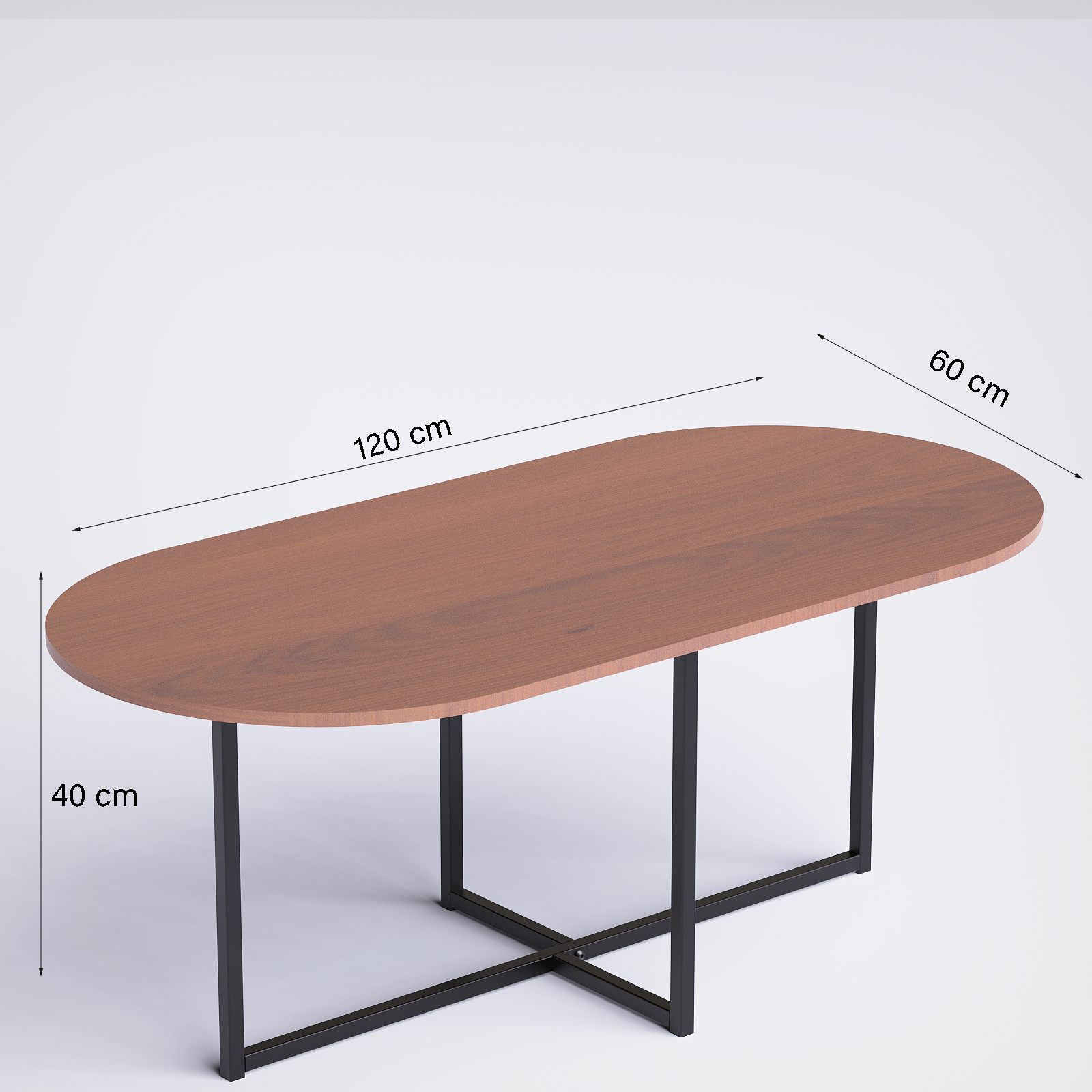 Vista Oval Slim VOS-BB