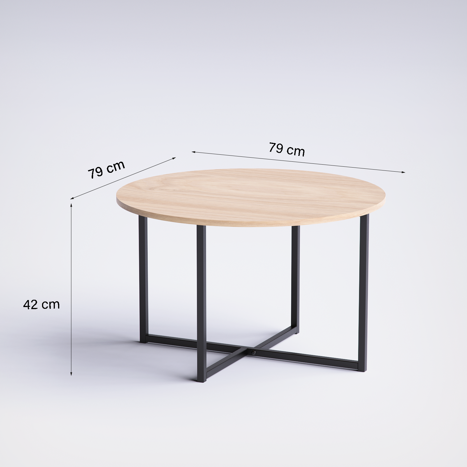 Vista Round Slim VRS-BN