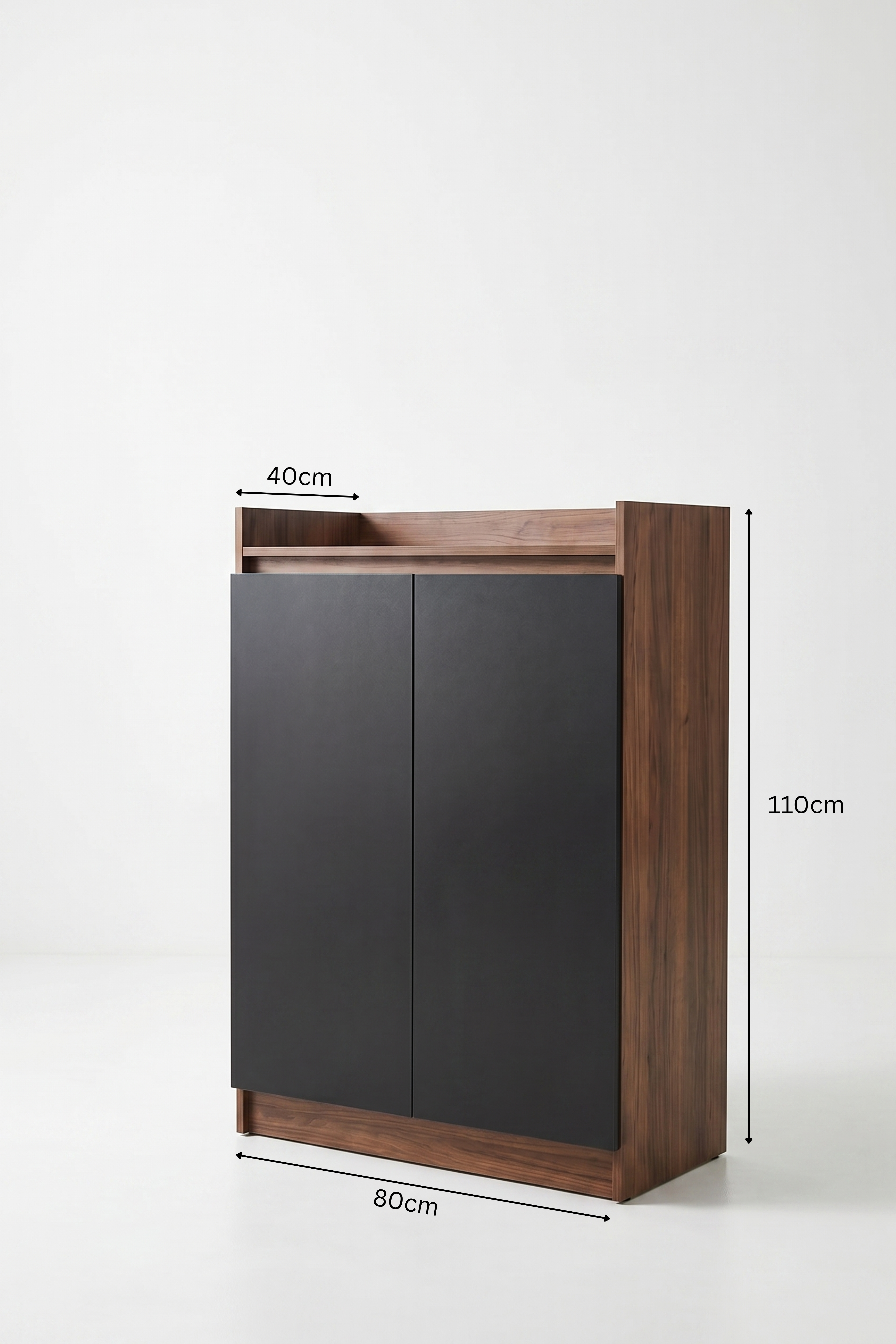 Block Shoe Cabinet SC2-BW- جزامه مودرن