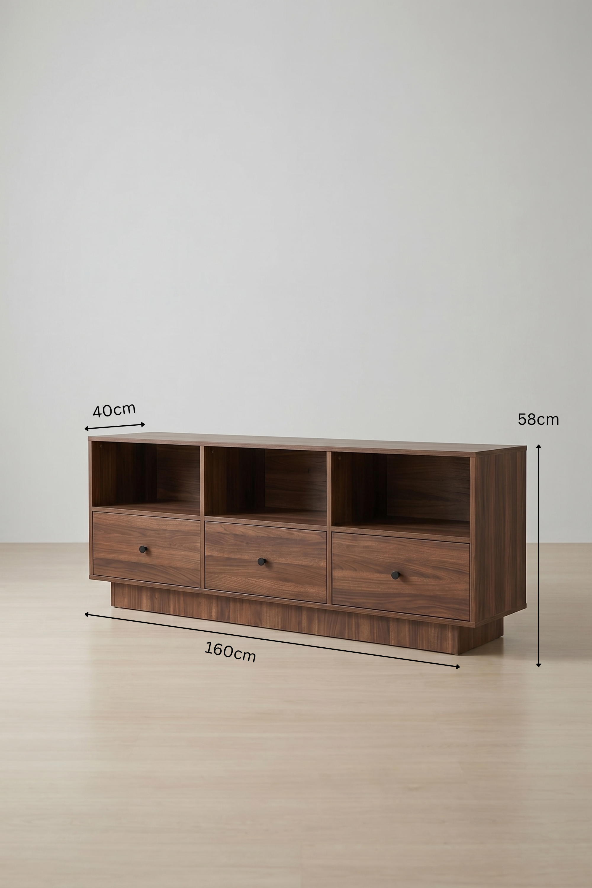 Brix TV Unit  BT6-BB - ترابيزه تلفزيون مودرن