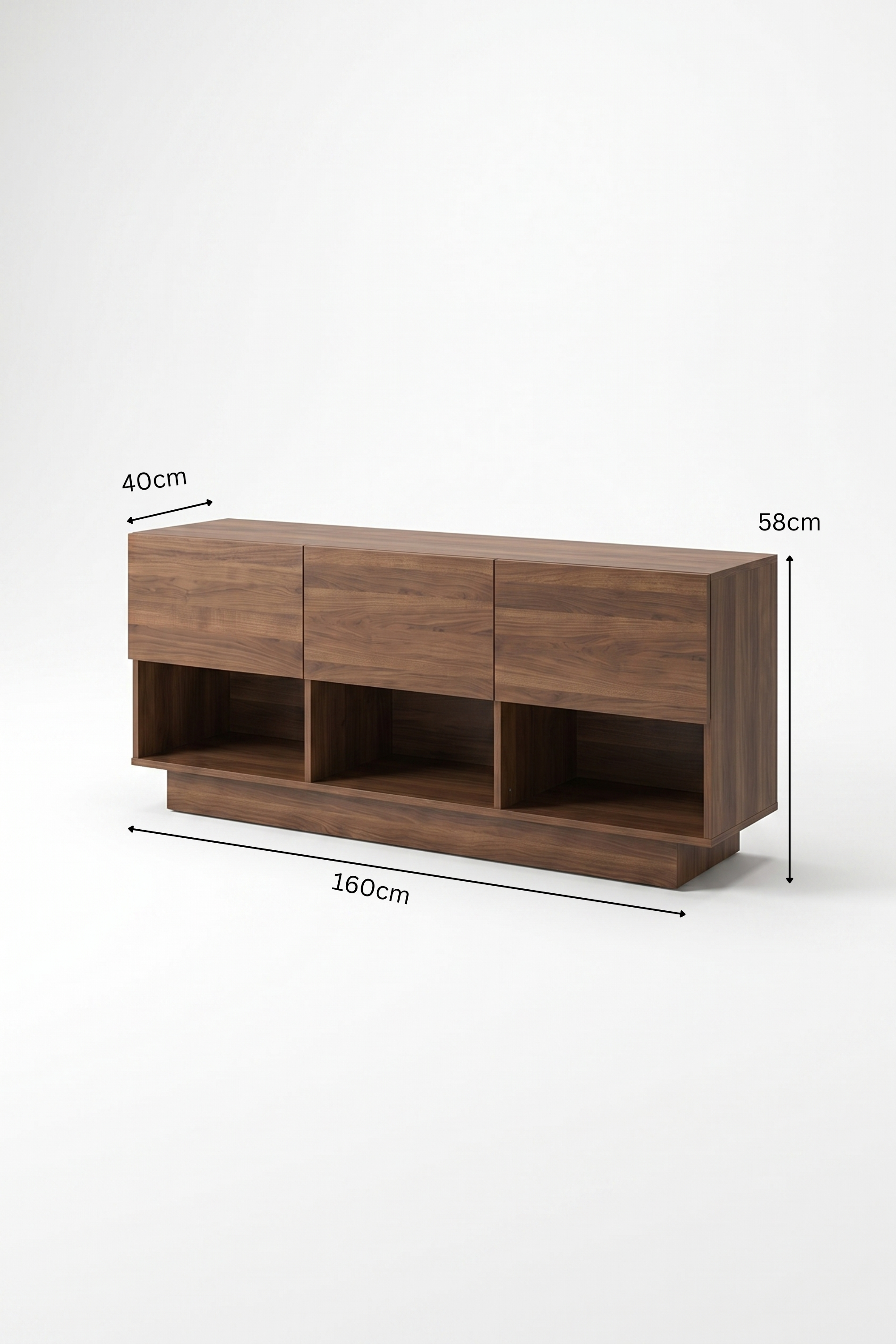 Brix TV Unit  BT7-BB - ترابيزه تلفزيون مودرن