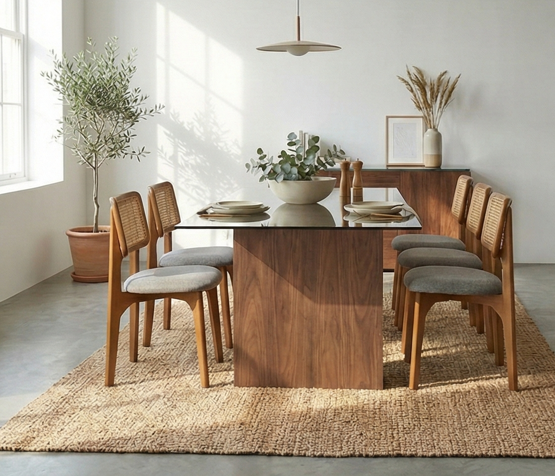 Swift Dinning Room Set غرفه سفره مودرن سويفت 6 كراسي