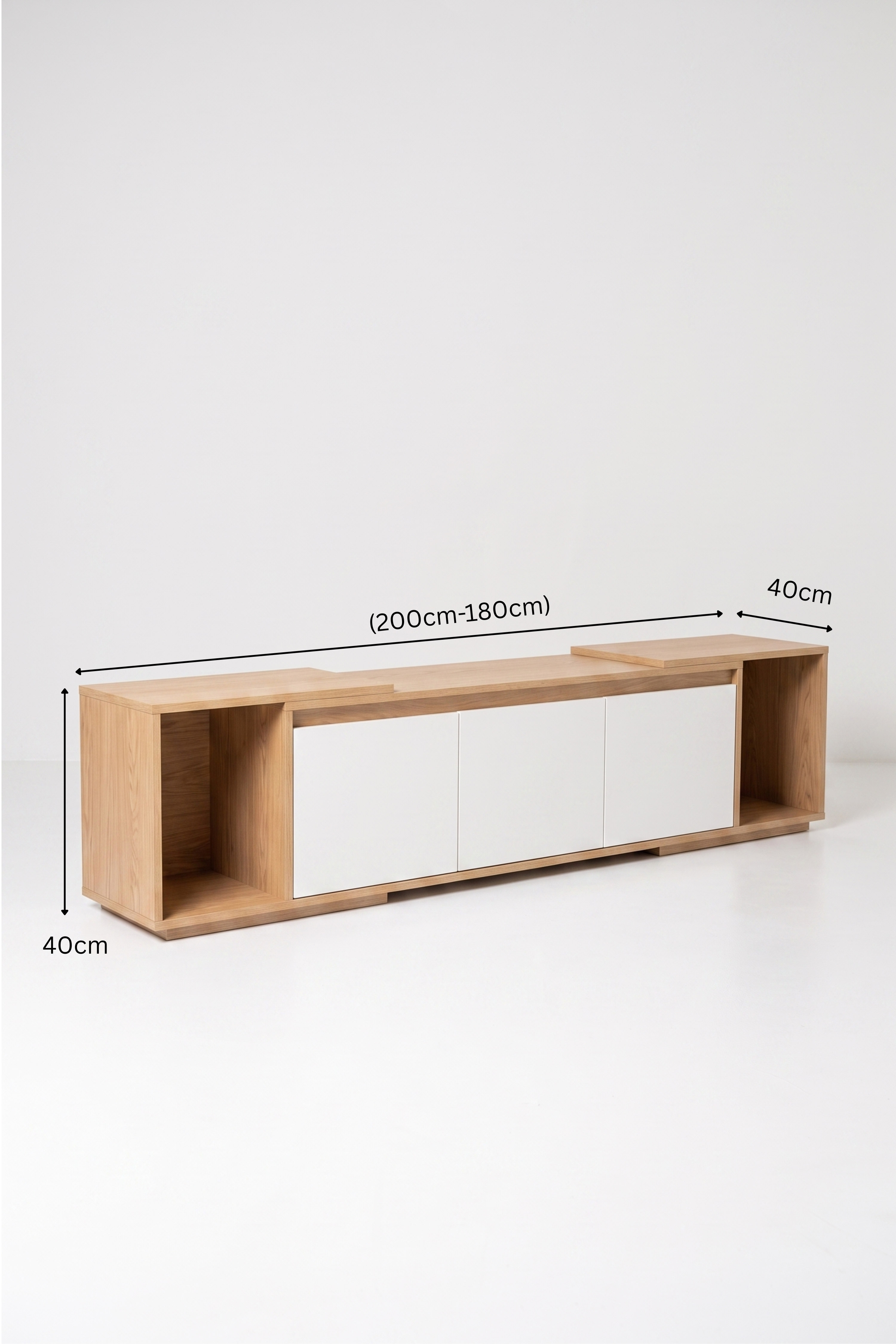 TV Unit  BT14-WN - ترابيزه تلفزيون مودرن