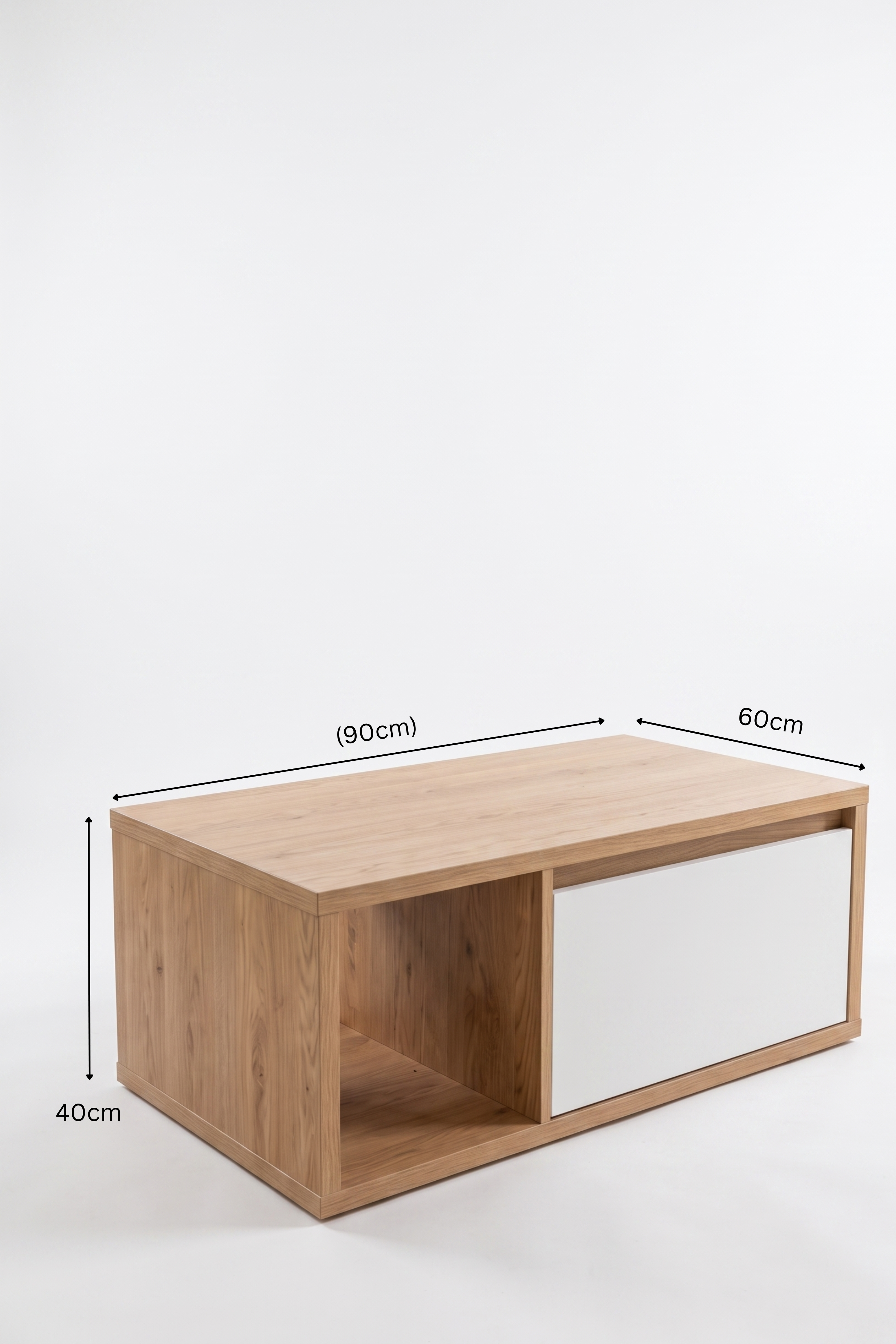 Brix Coffee Table CT14-WN ترابيزه خشب مودرن
