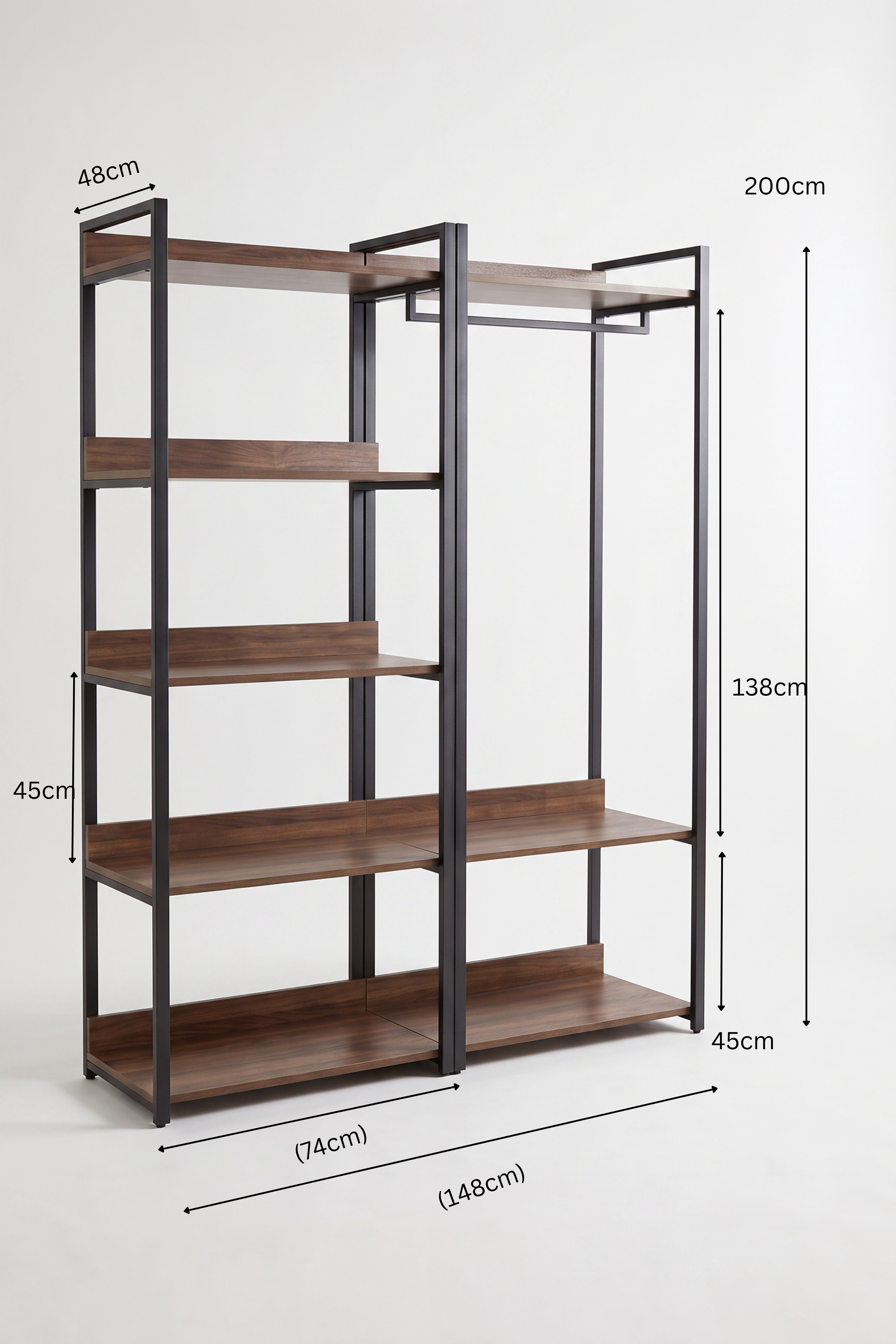 Urban Wardrobe UW20-BB دولاب معدن