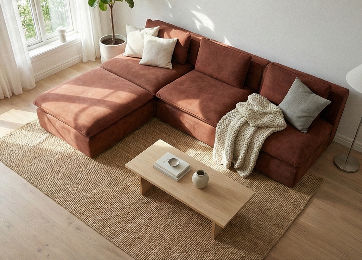 Drift L shape Sofa 2
