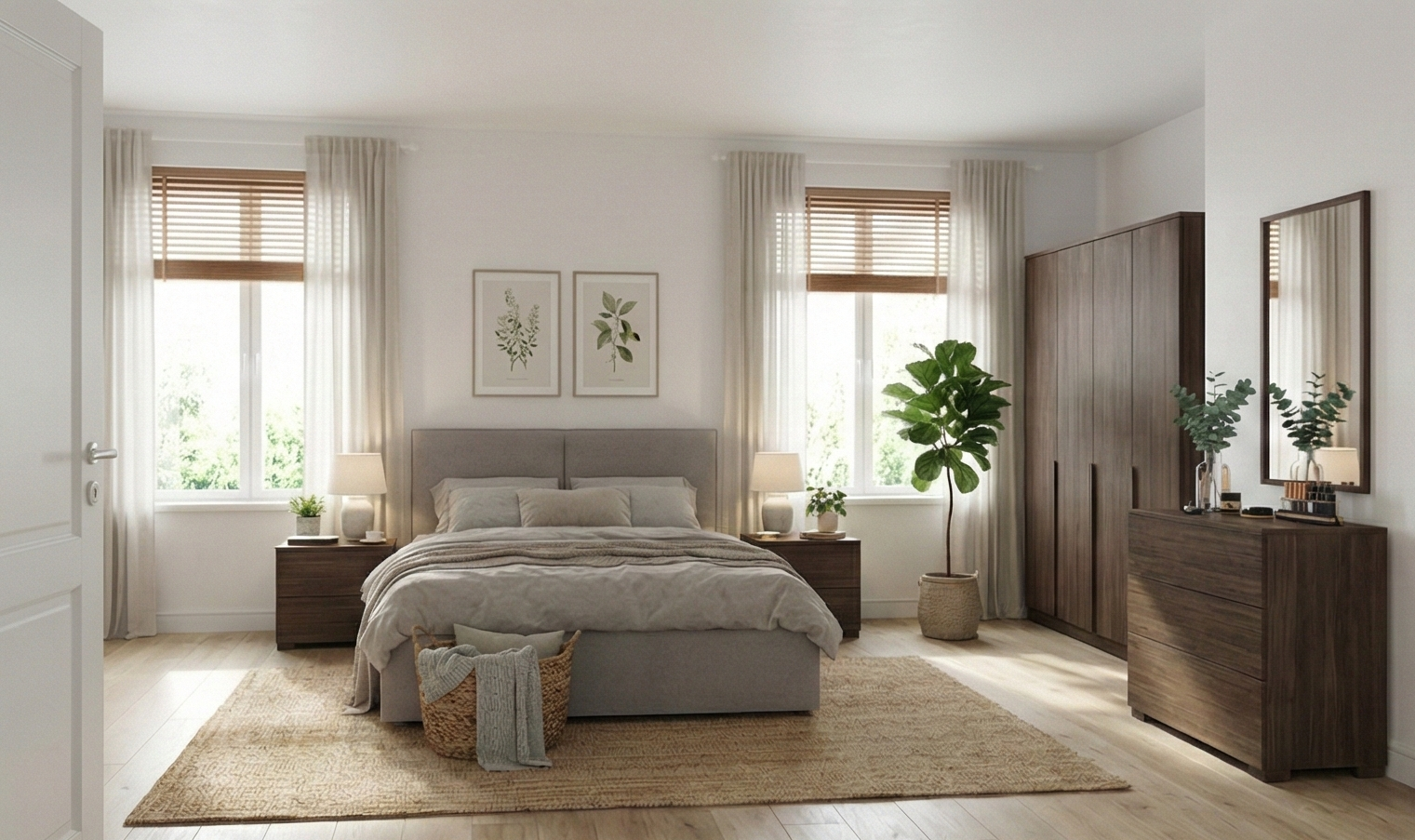 Block Modern Bedroom Set Bundle  BD6 -غرفة نوم مودرن