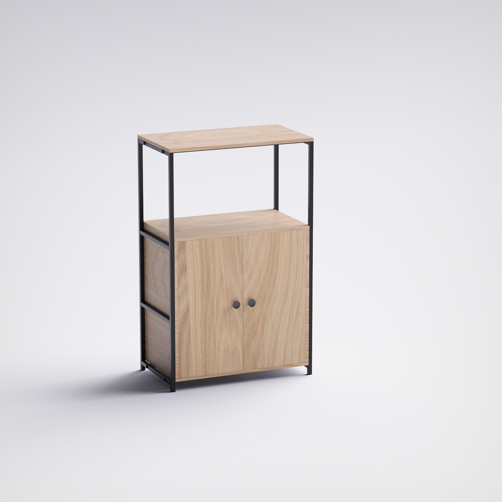 Block File Cabinet BC01-BN