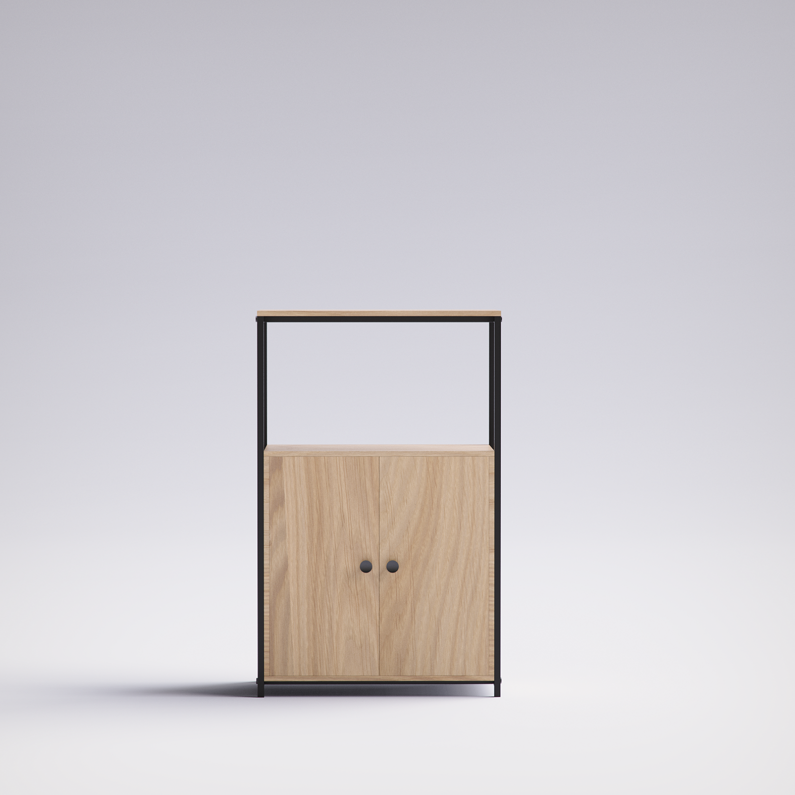 Block File Cabinet BC01-BN