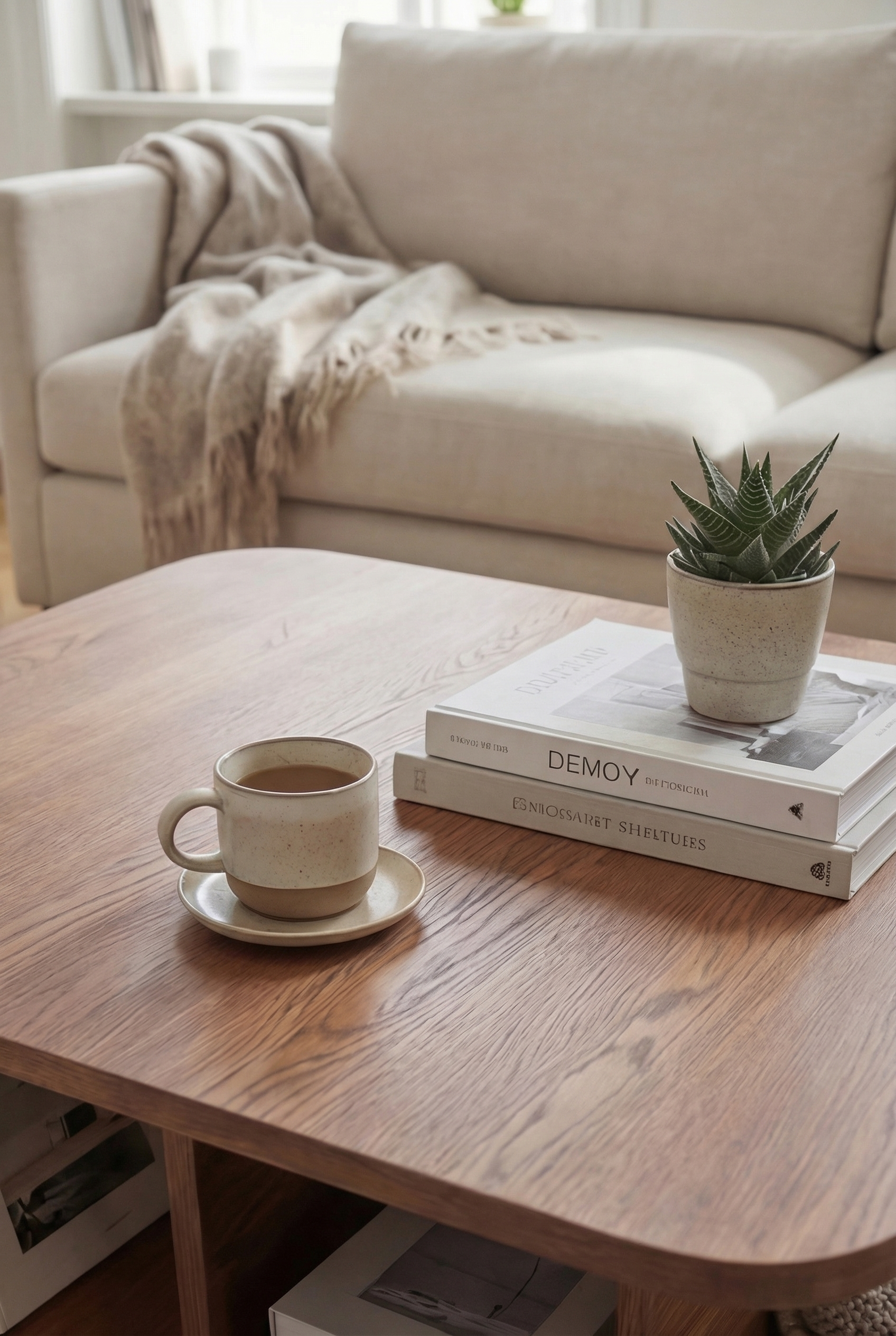 Brix Coffee Table CT2-B ترابيزه خشب مودرن