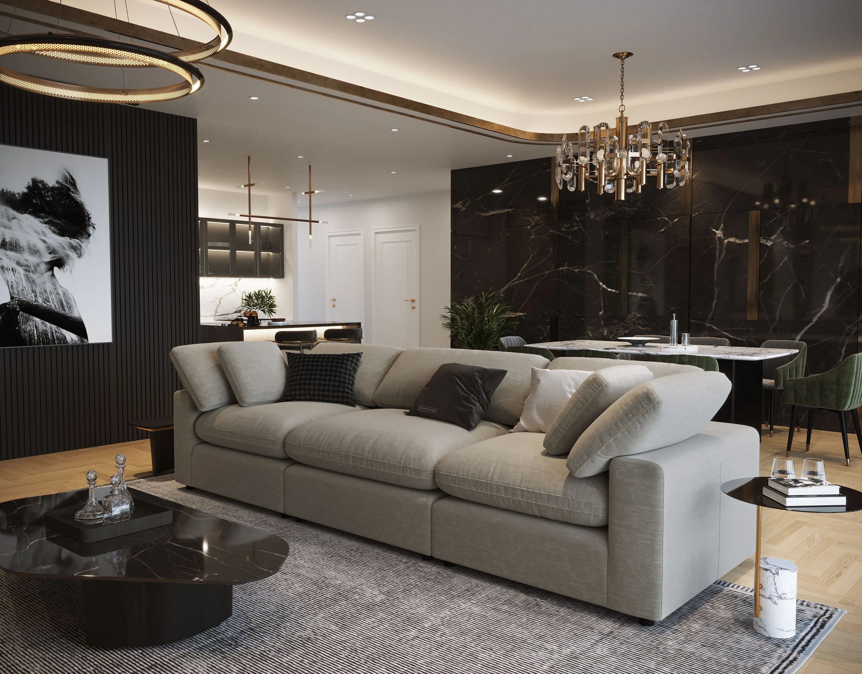 Fold Three Seater