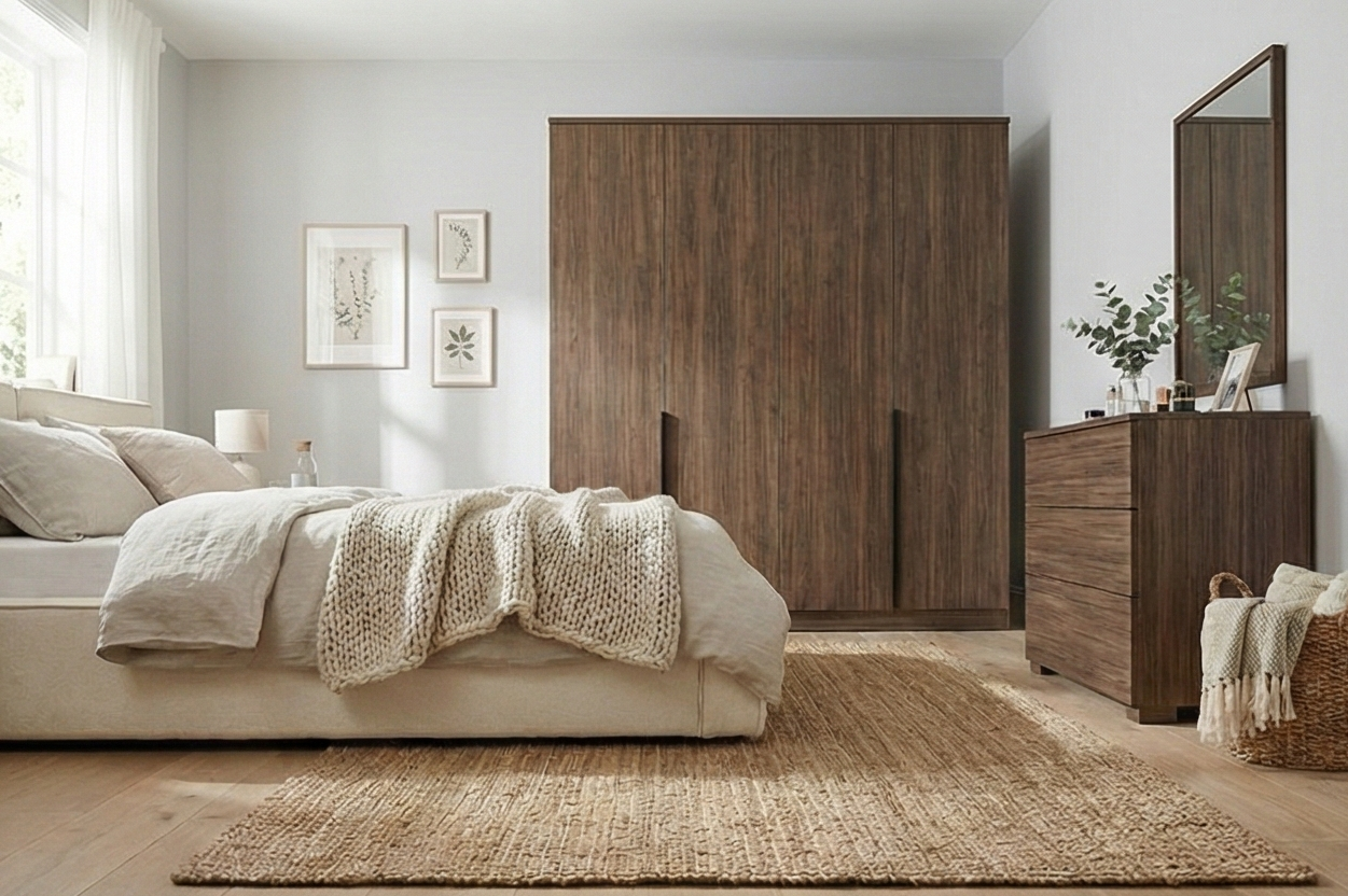 Fold Modern Bedroom Set Bundle Model B BD2-غرفة نوم مودرن