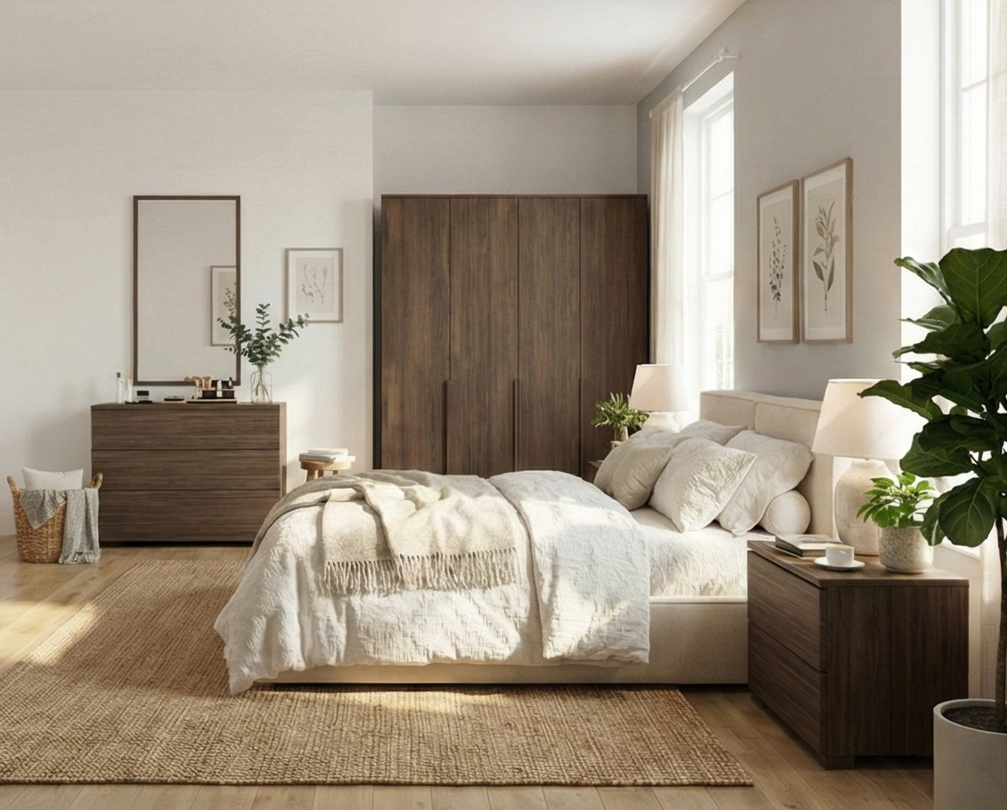 Fold Modern Bedroom Set Bundle Model B BD2-غرفة نوم مودرن