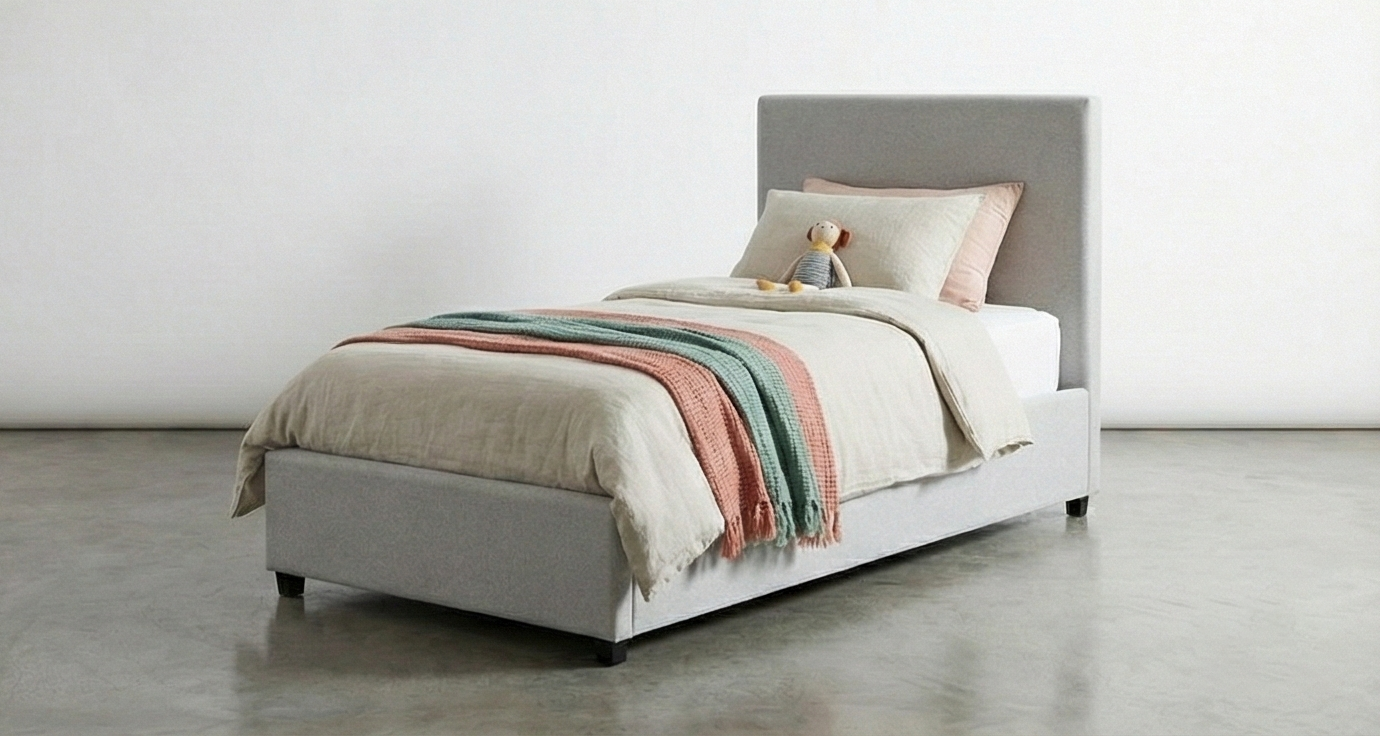 Fold  Double Bed Kids Bedroom KRD3-S-W غرفه نوم اطفال مودرن