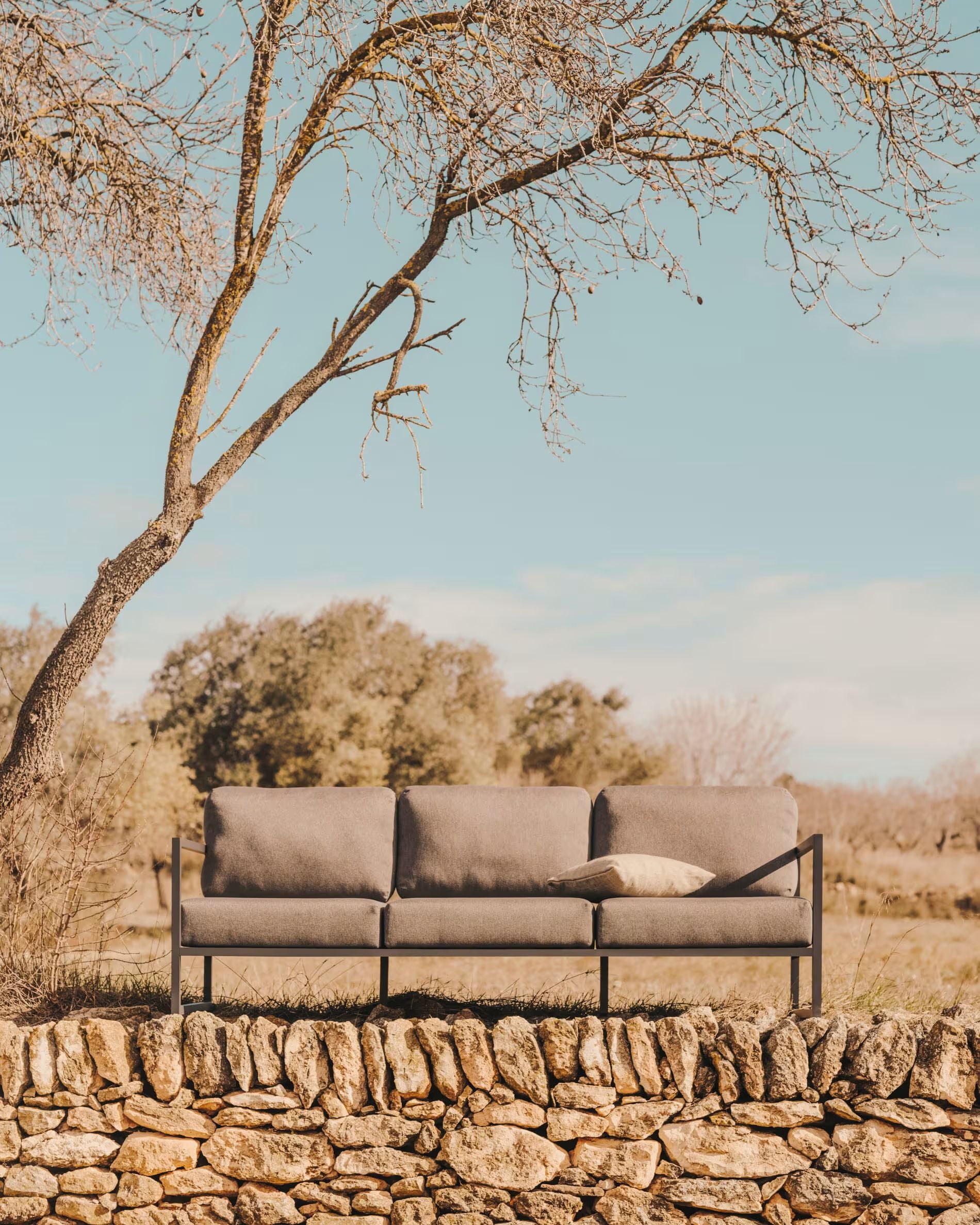 Fold Outdoor 3 seater (Beige)