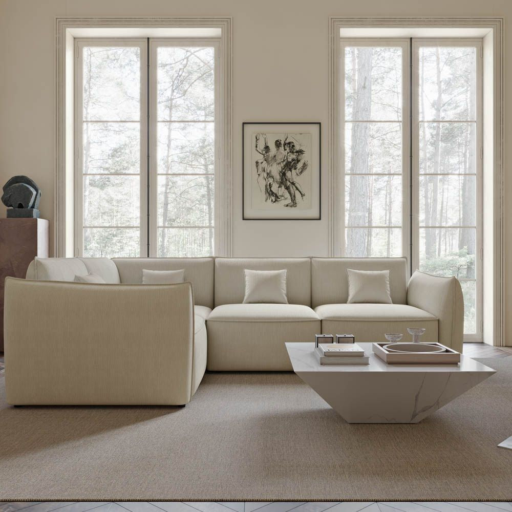 Kanso Four Seater L Shape