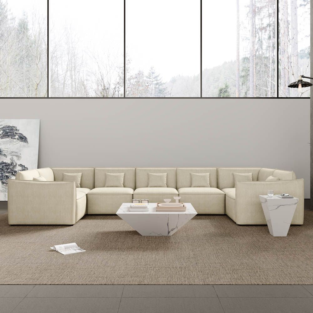 Kanso Seven Seater U Shape