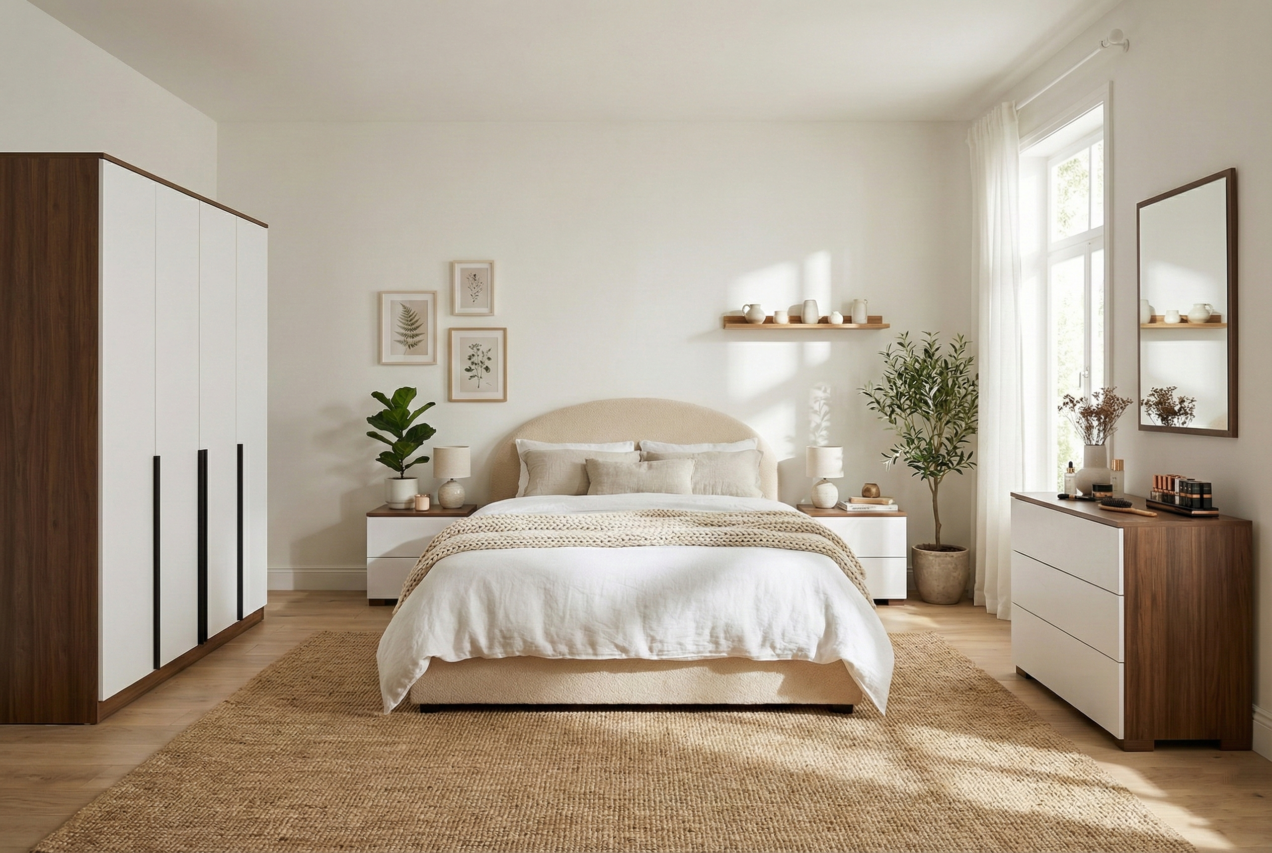 Kanso Modern Bedroom Set Bundle  BD3 -غرفة نوم مودرن