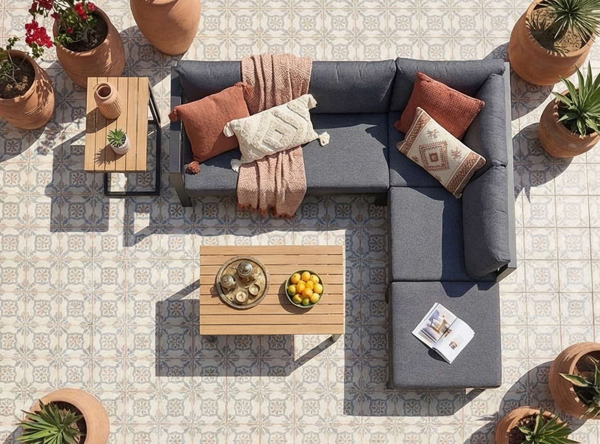 Kanso Outdoor - KOD2-Black & Grey