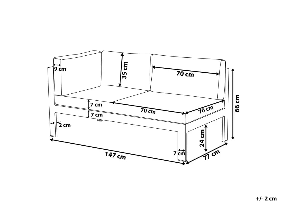 Kanso Outdoor - KOD3-White & Teal