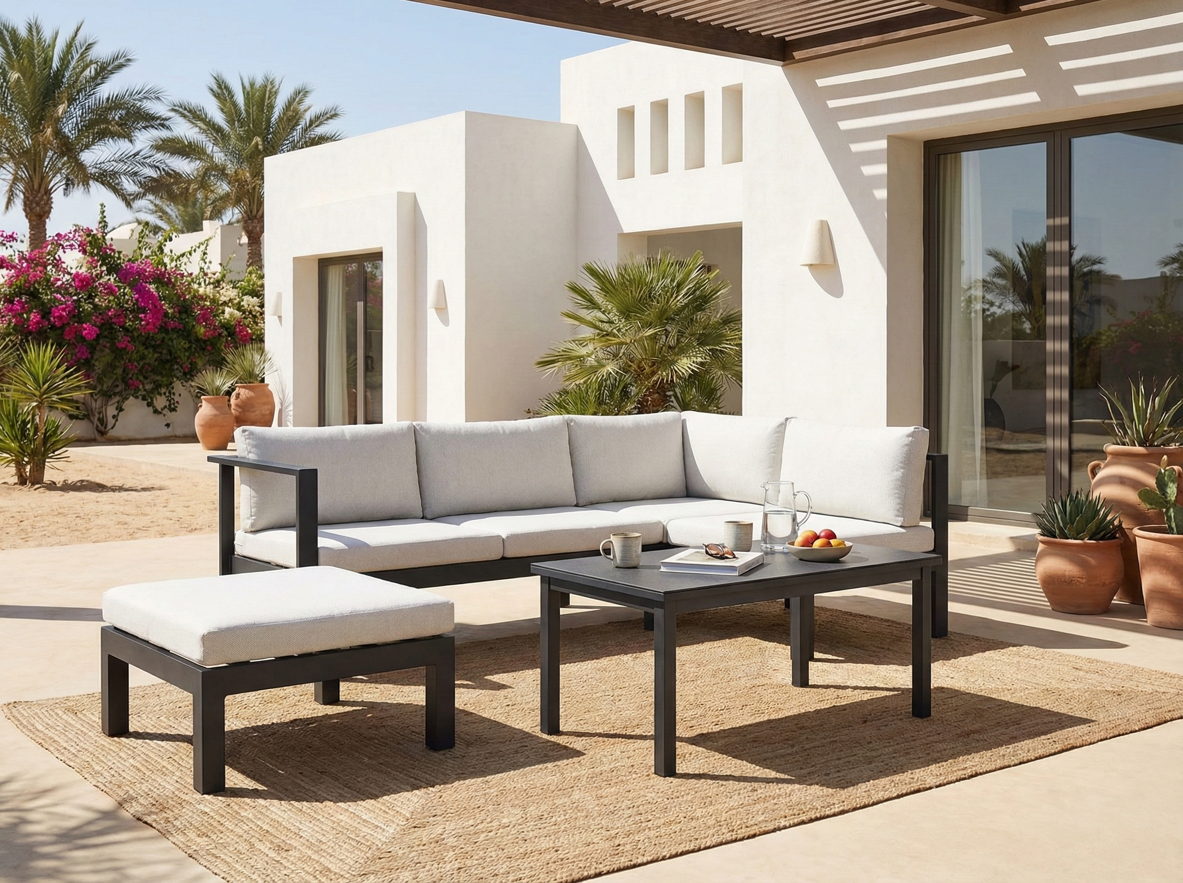 Kanso Outdoor - KOD6-Black & Biege