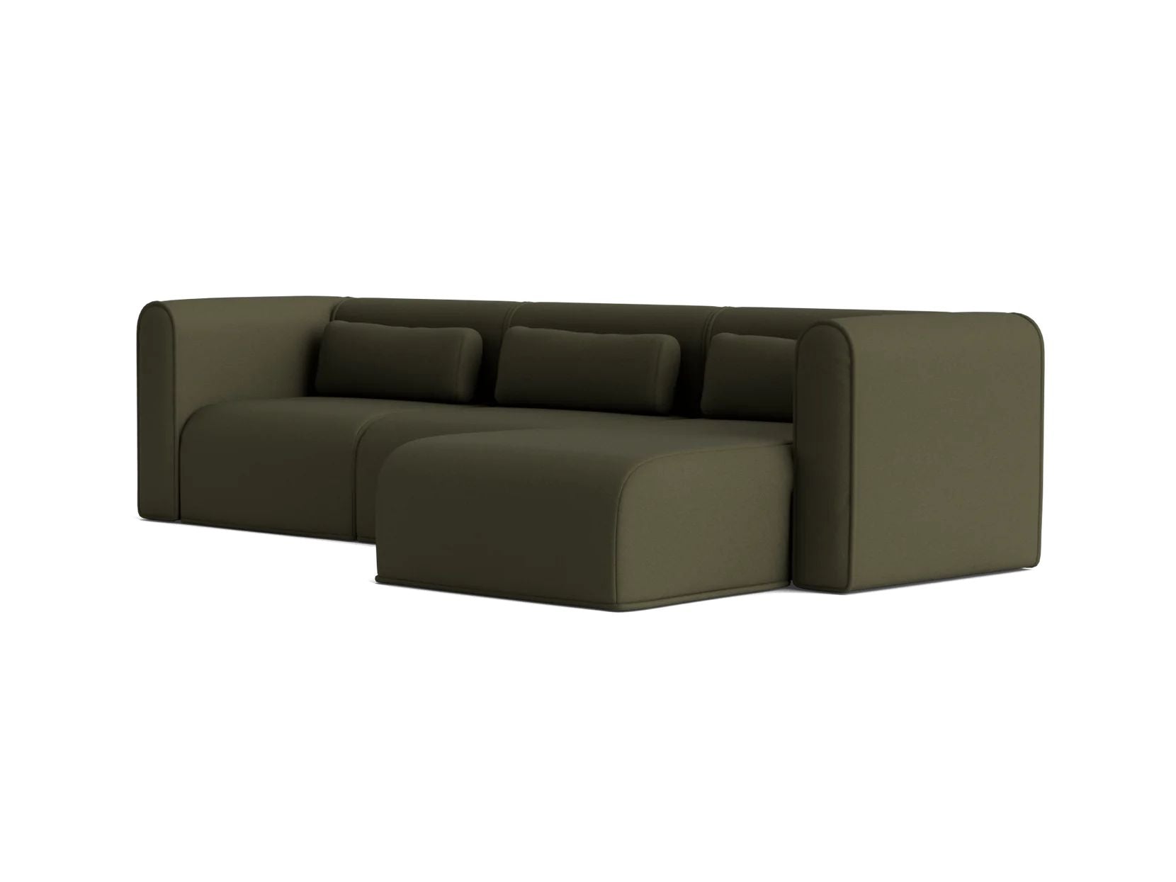 Loom Three Seater Chaise Lounge
