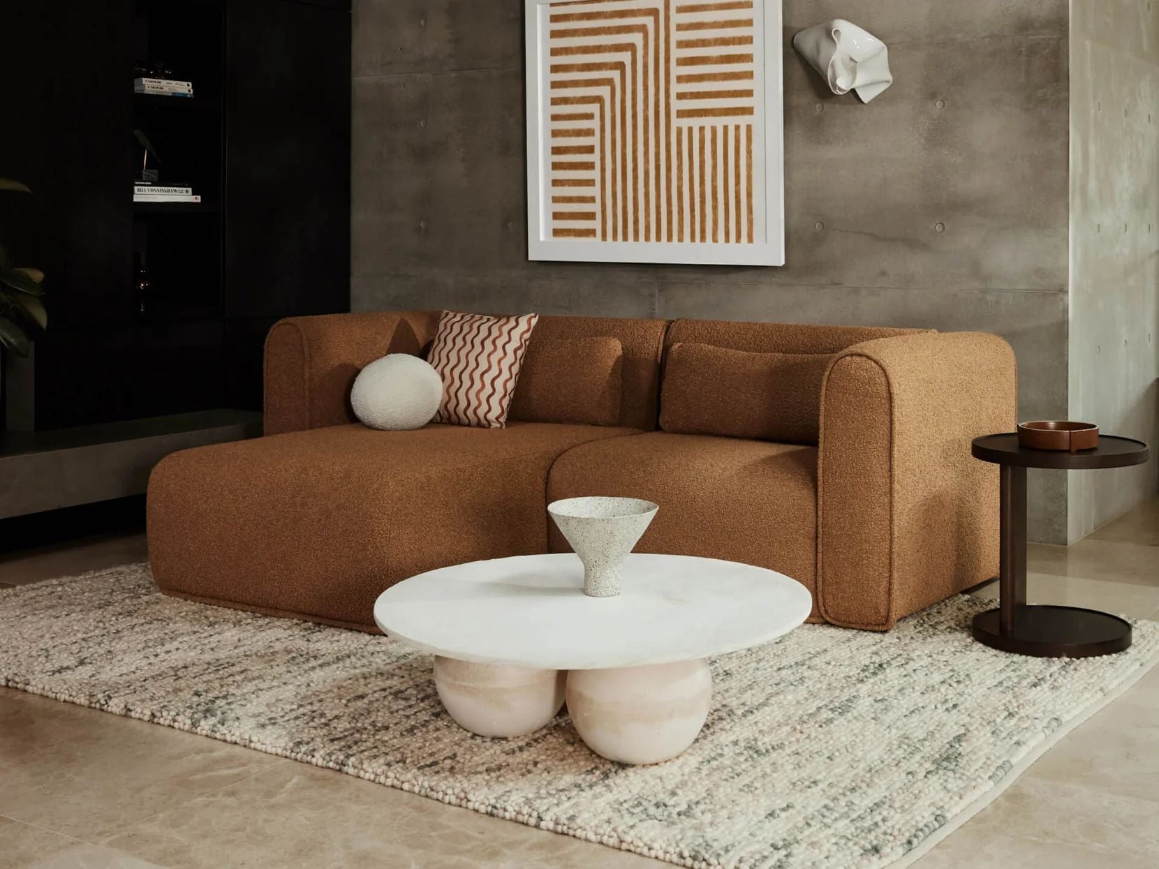 Loom Two Seater Chaise Lounge