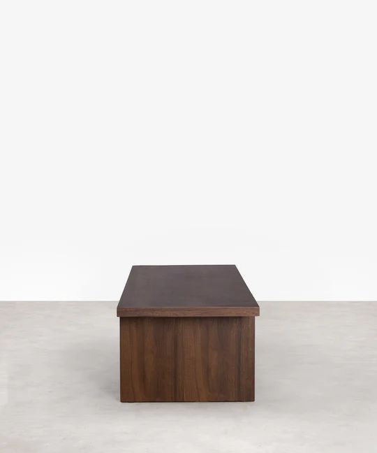 Loom Rectangular Coffee Table (Brown)