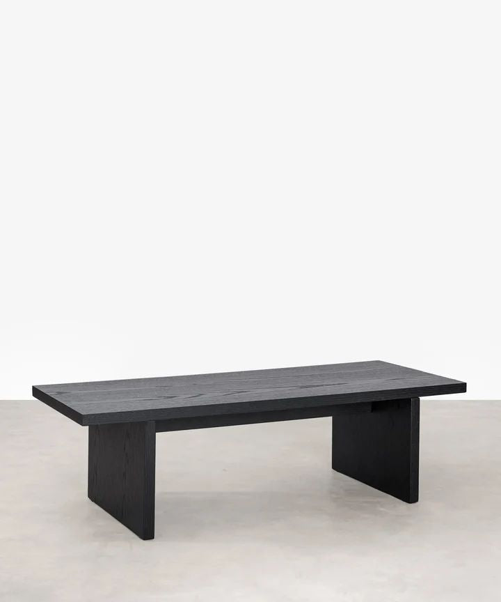 Loom Rectangular Coffee Table (Black)