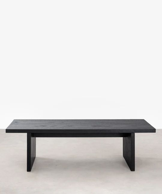Loom Rectangular Coffee Table (Black)