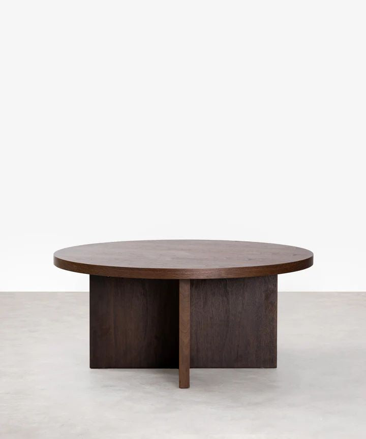 Loom Round Coffee Table (Brown)