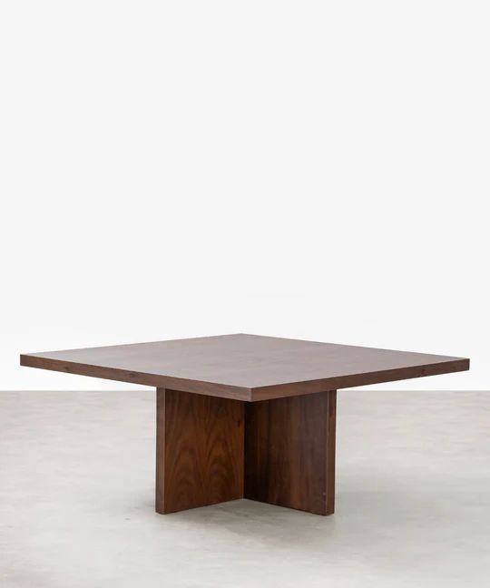 Loom Square Coffee Table (Brown)